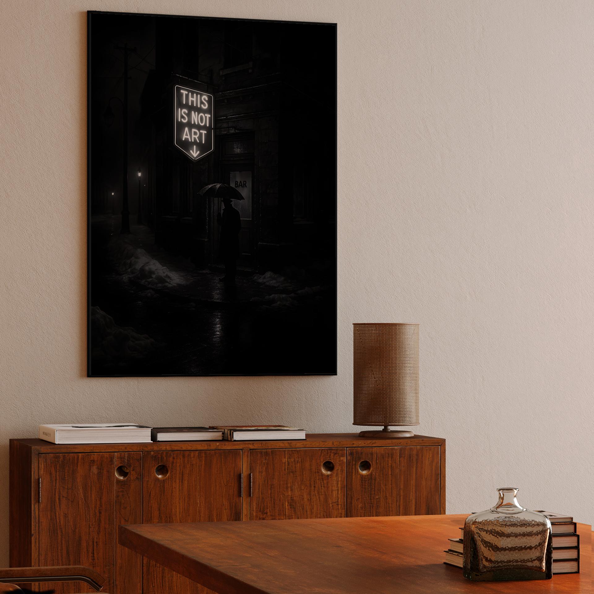 This Is Not Art Neon Noir