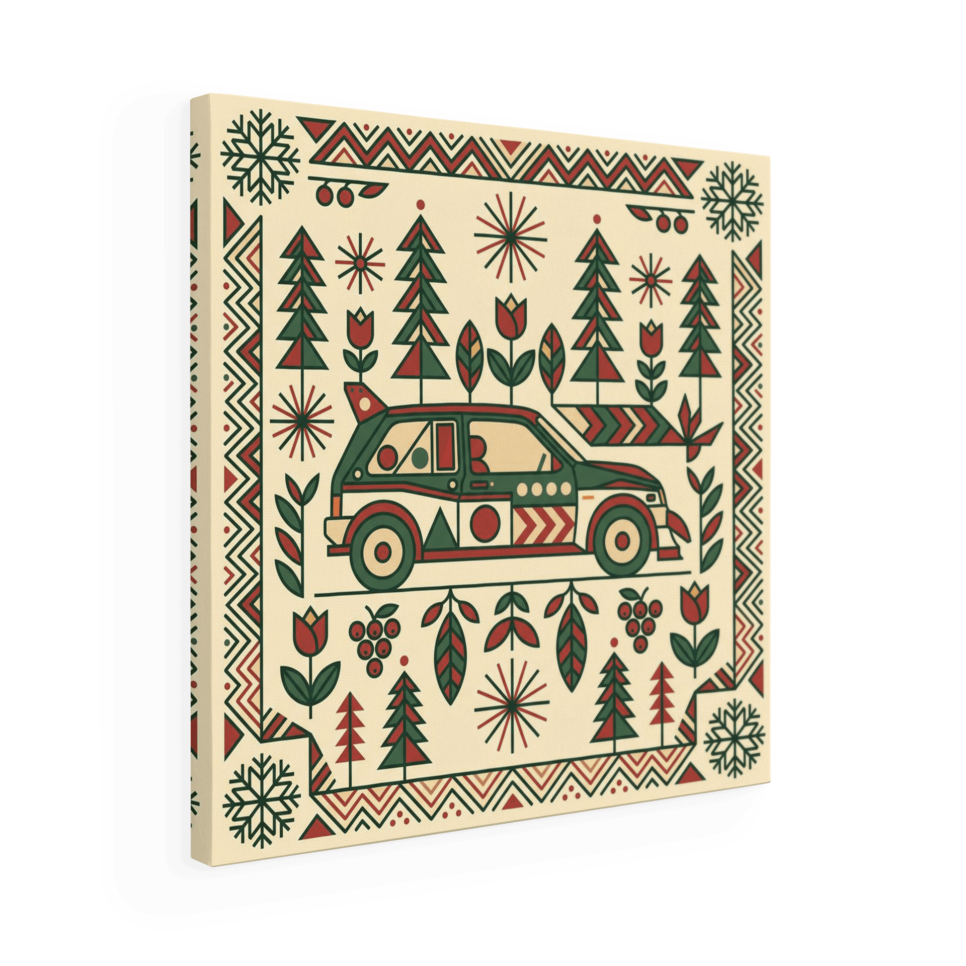 MG Metro 6R4 Holiday Folk Art