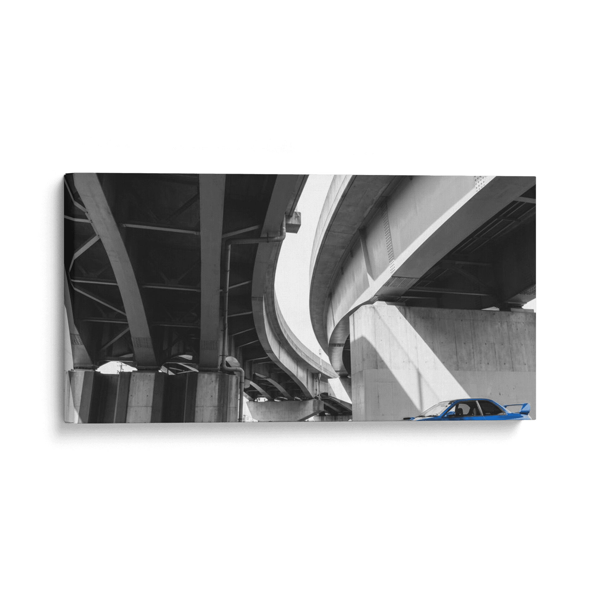 Concrete Curve - Selective Color Subaru Impreza 22B STi