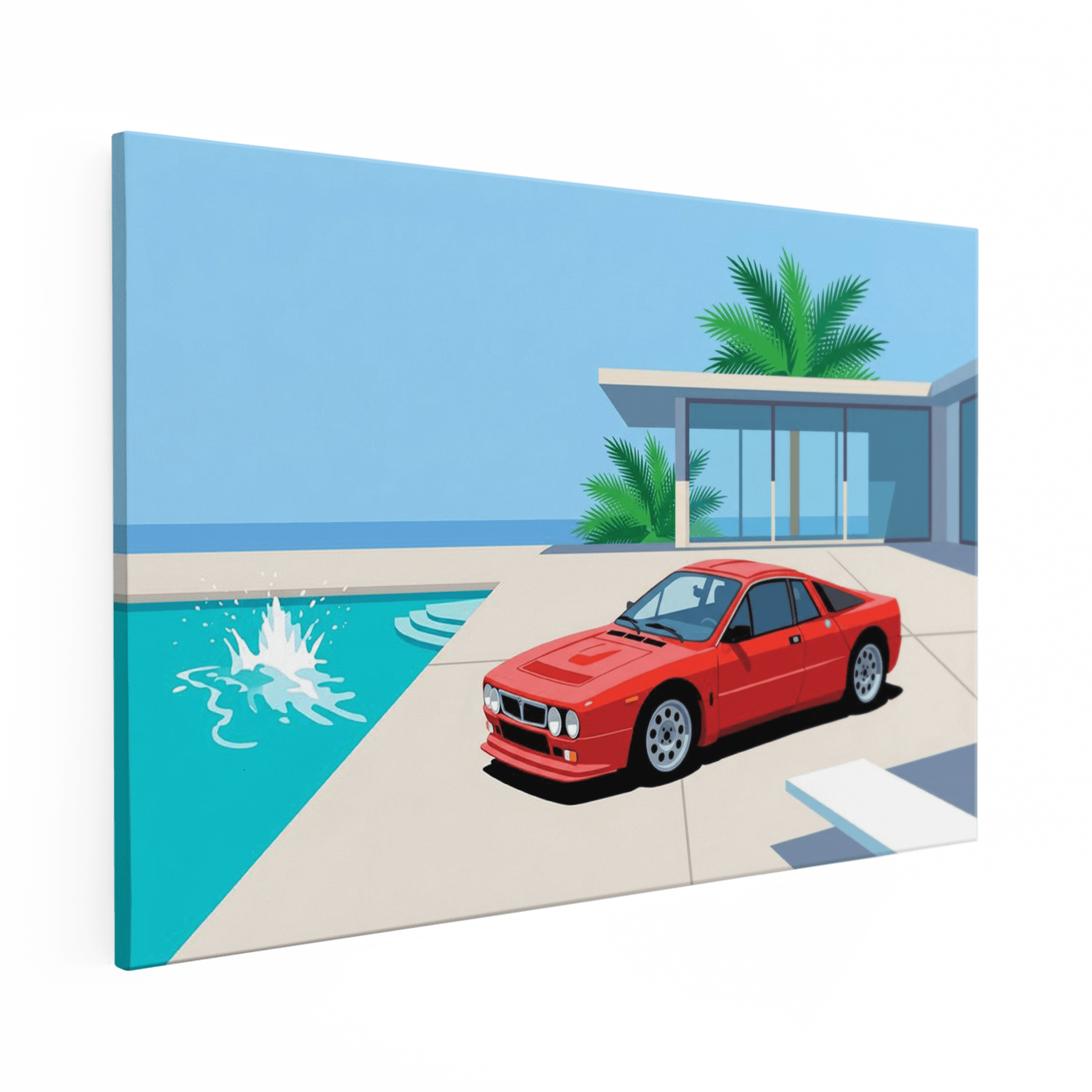 Lancia 037 Poolside Oasis