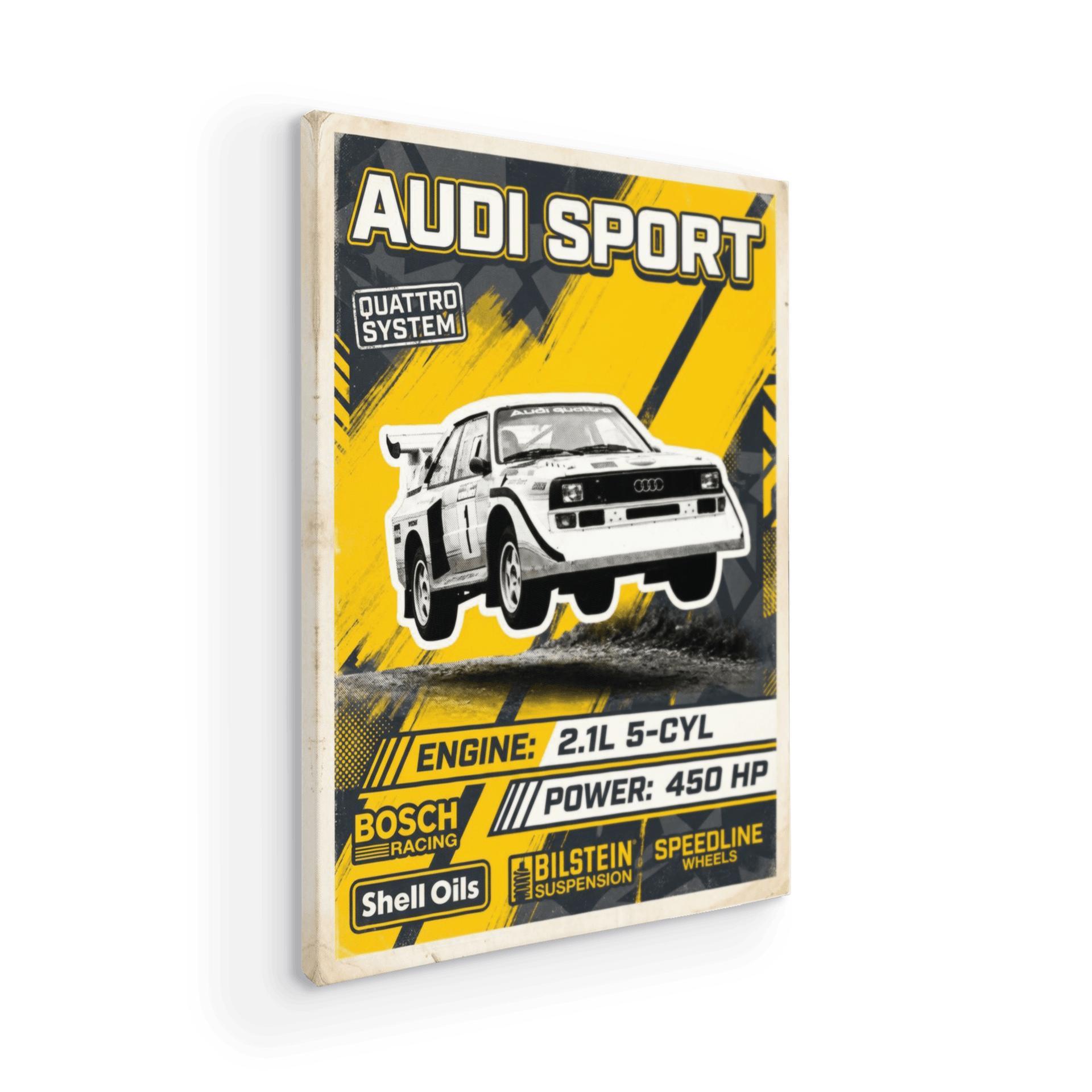 Audi Sport Quattro S1 Group B Spec Poster