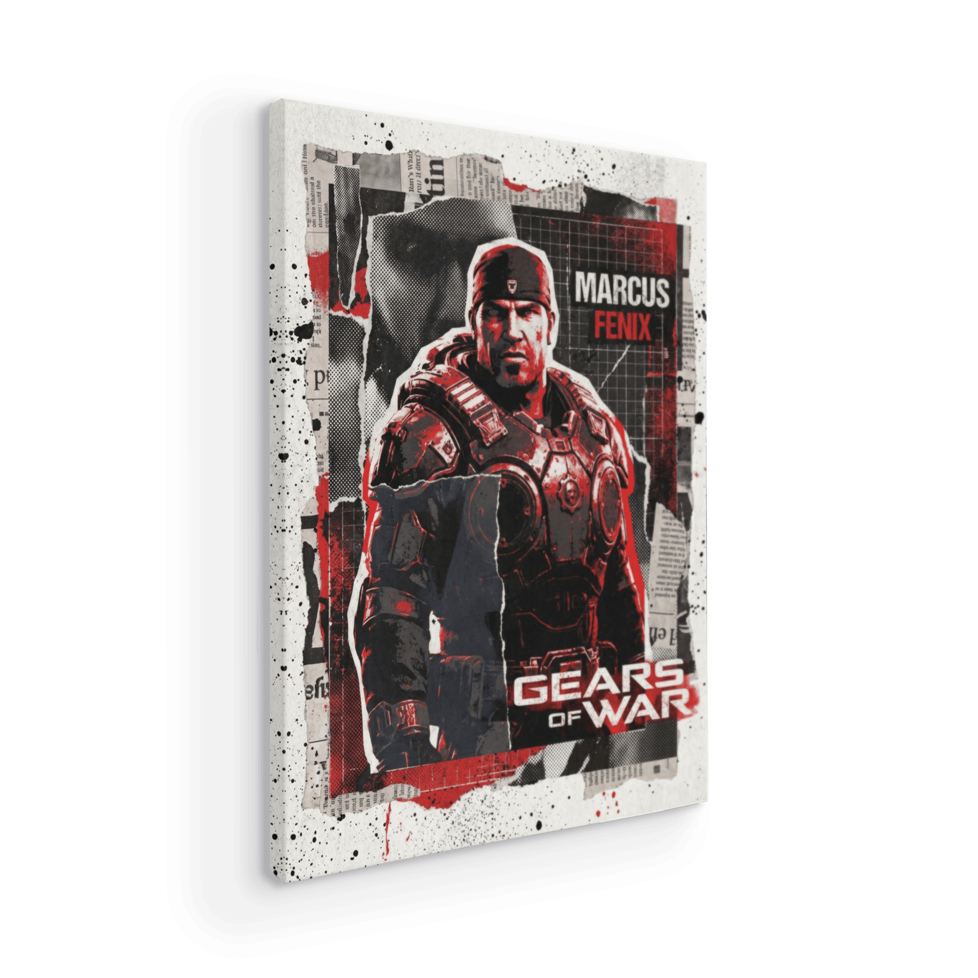 Marcus Fenix Tactical Zine Collage