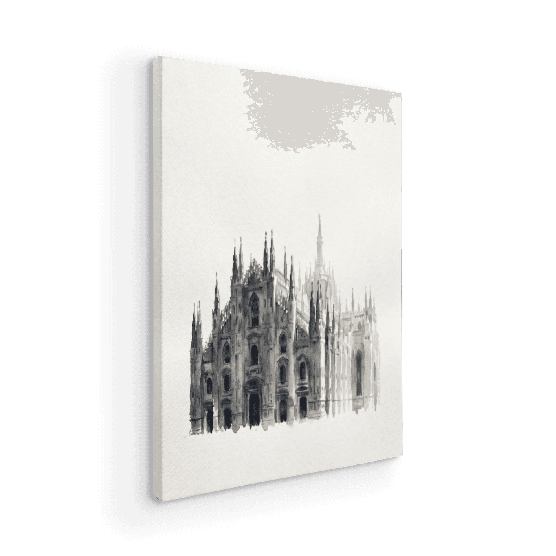 Duomo di Milano Watercolor Study