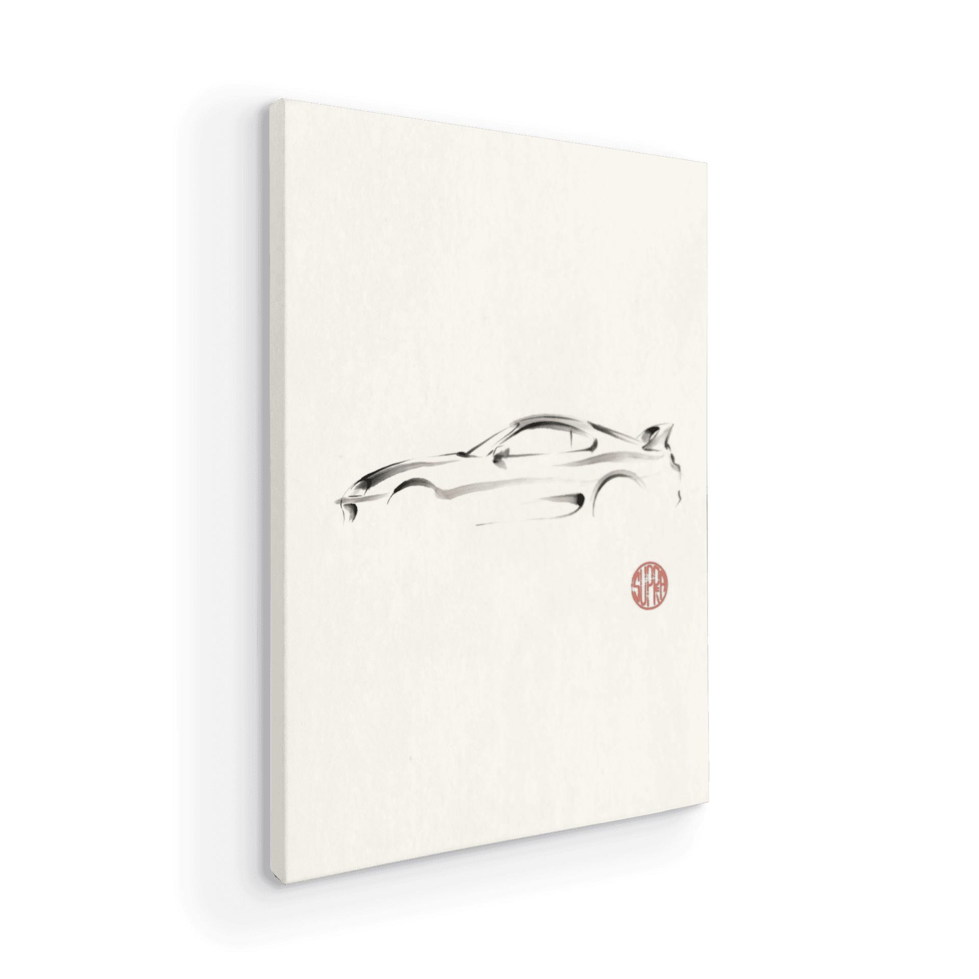 Minimalist Supra Sumi-e Art