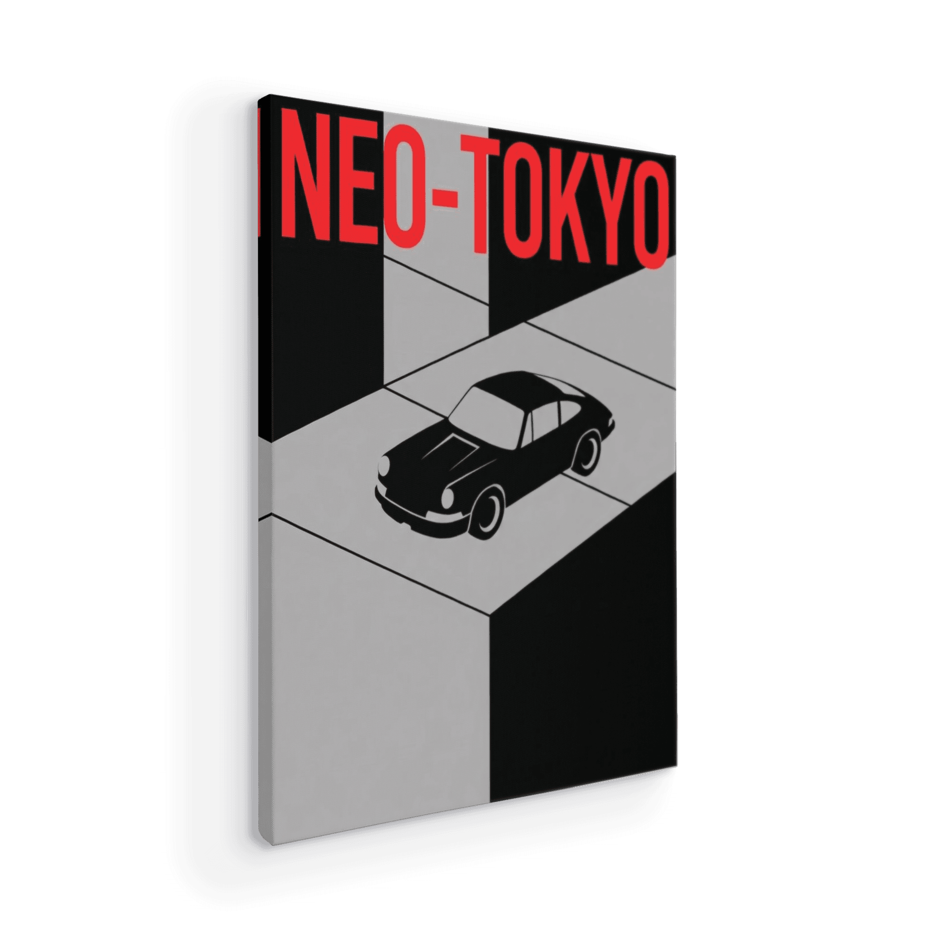 Neo-Tokyo Isometric: Classic Porsche 911
