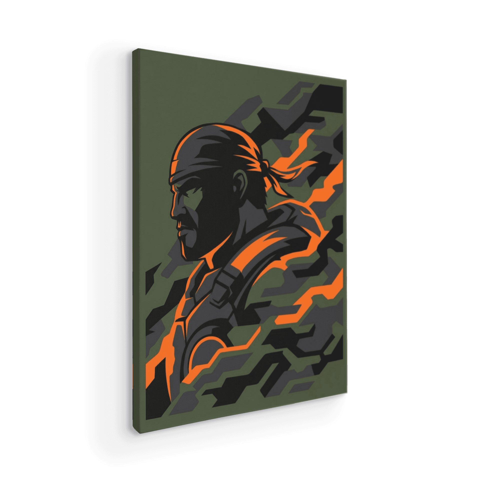 Marcus Fenix Tactical Camo Portrait