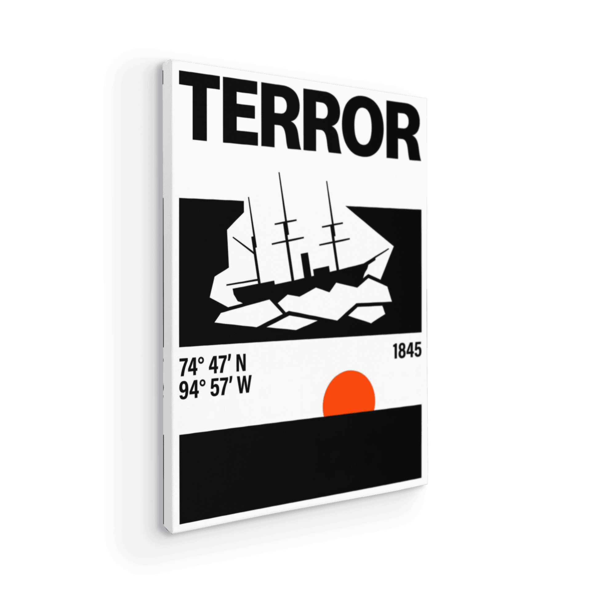 Minimalist HMS Terror 1845