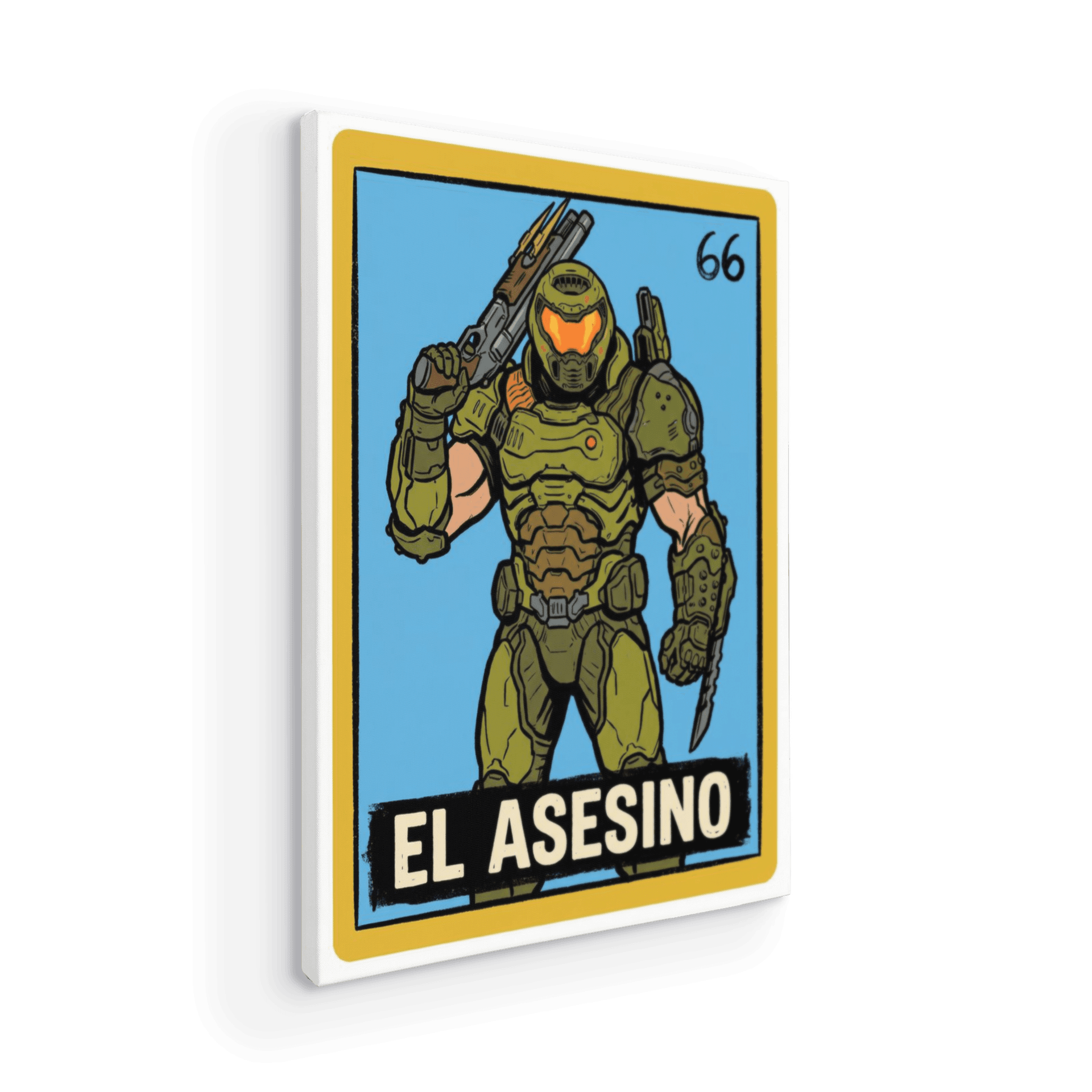 Lotería El Asesino Doom Slayer