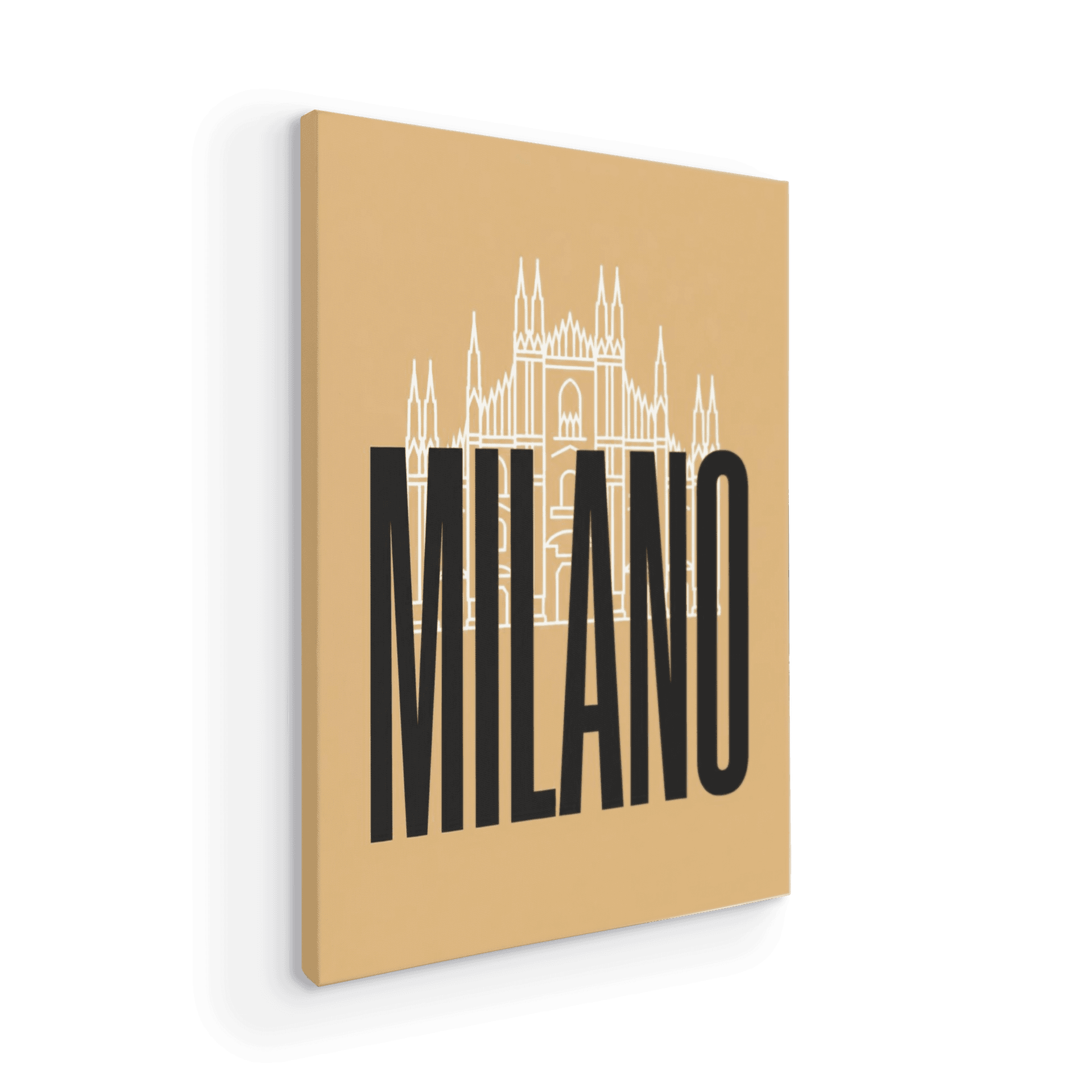 Minimalist Milano Duomo Graphic
