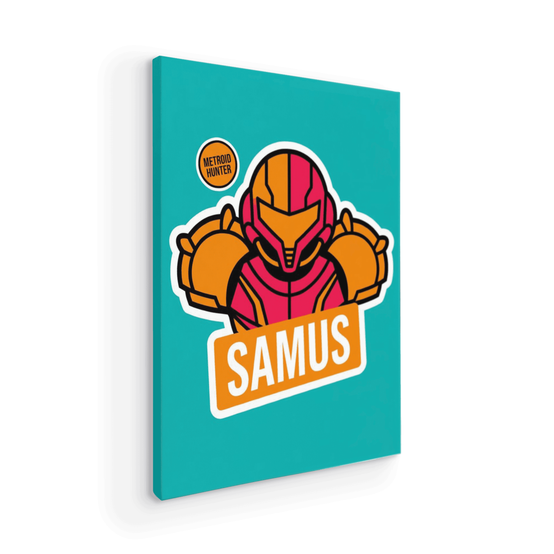 Samus Aran Varia Suit Sticker Art