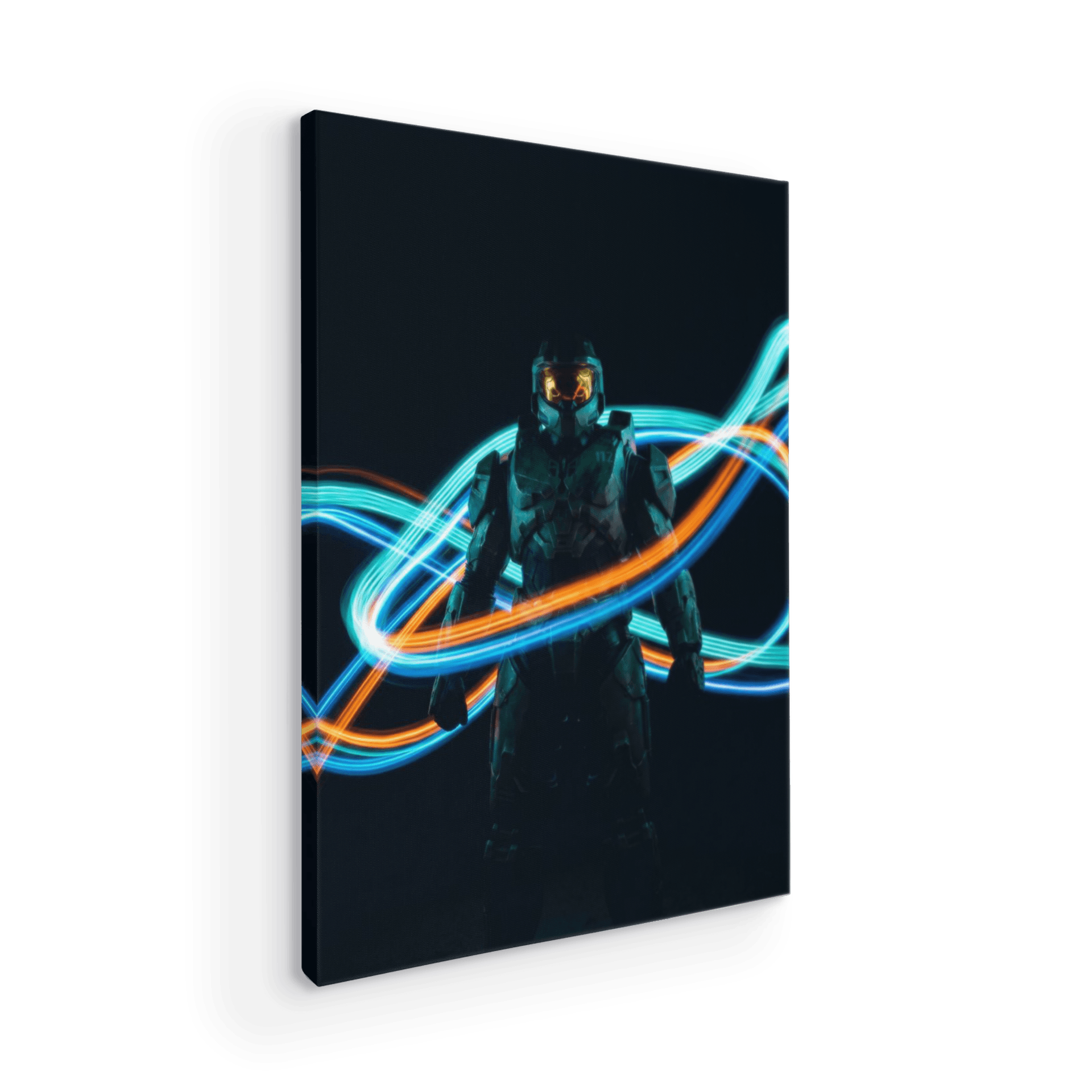 Master Chief Neon Light Trails
