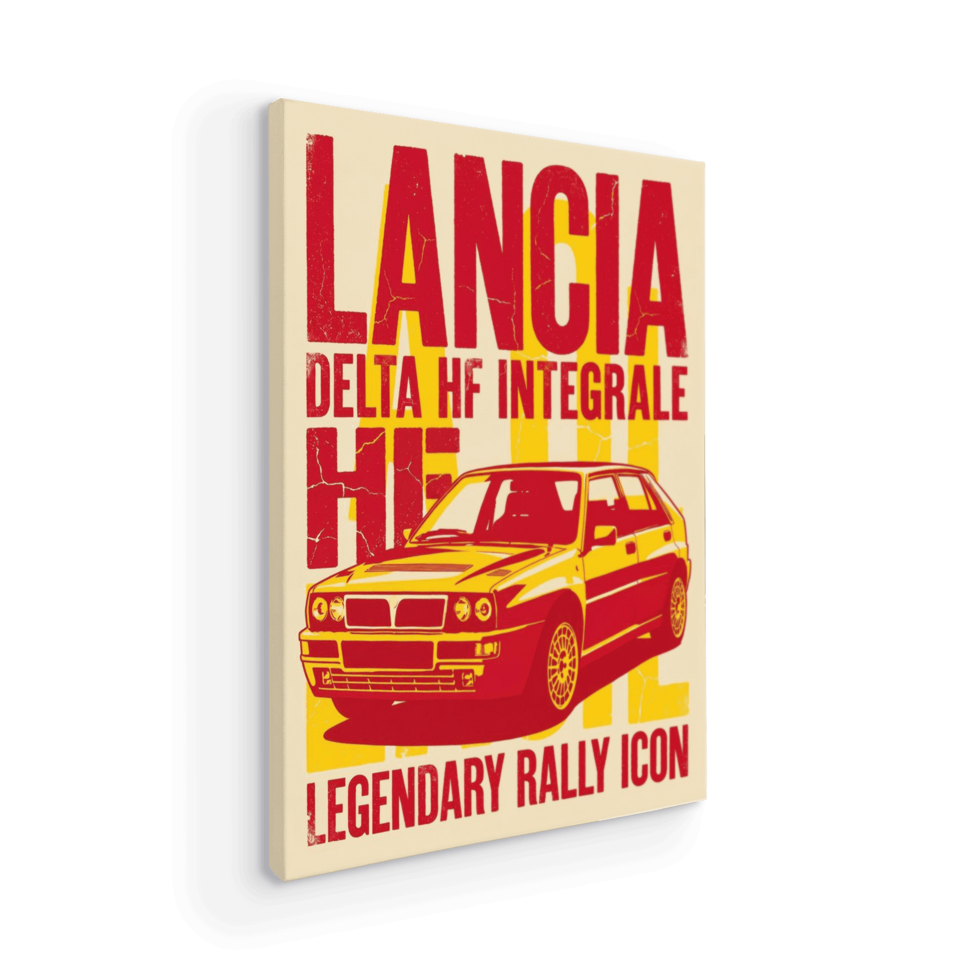 Delta Integrale Legendary Rally Icon Art