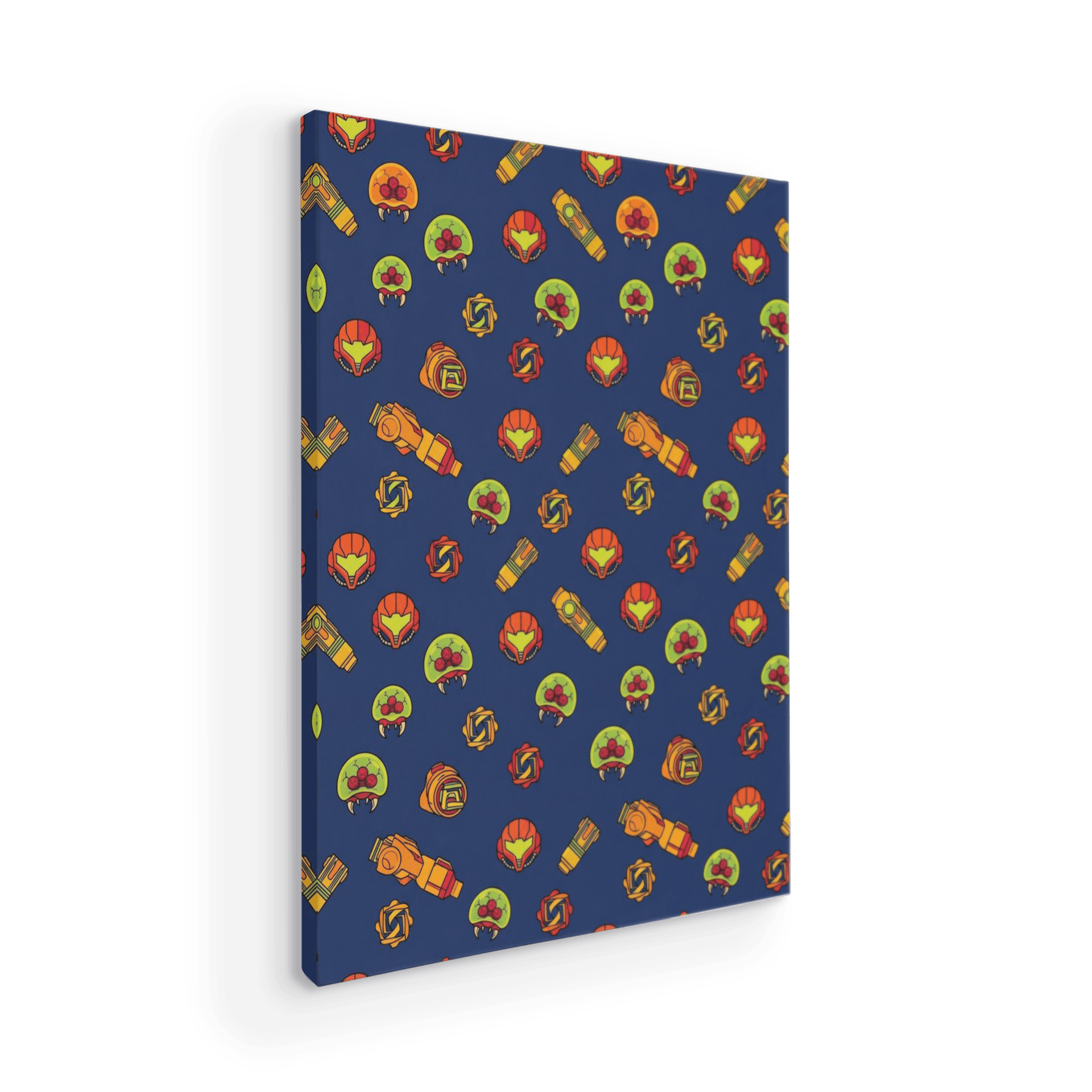 Metroid Universe Seamless Pattern