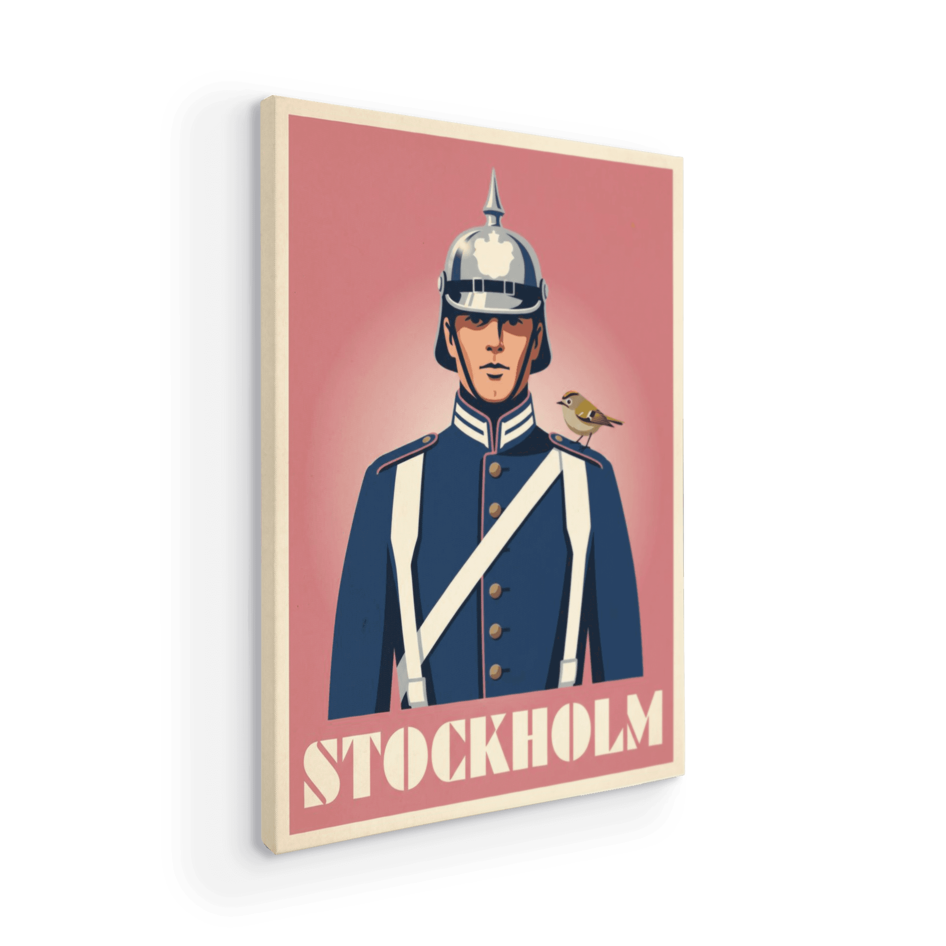 Stockholm Retro Poster: Swedish Royal Guard