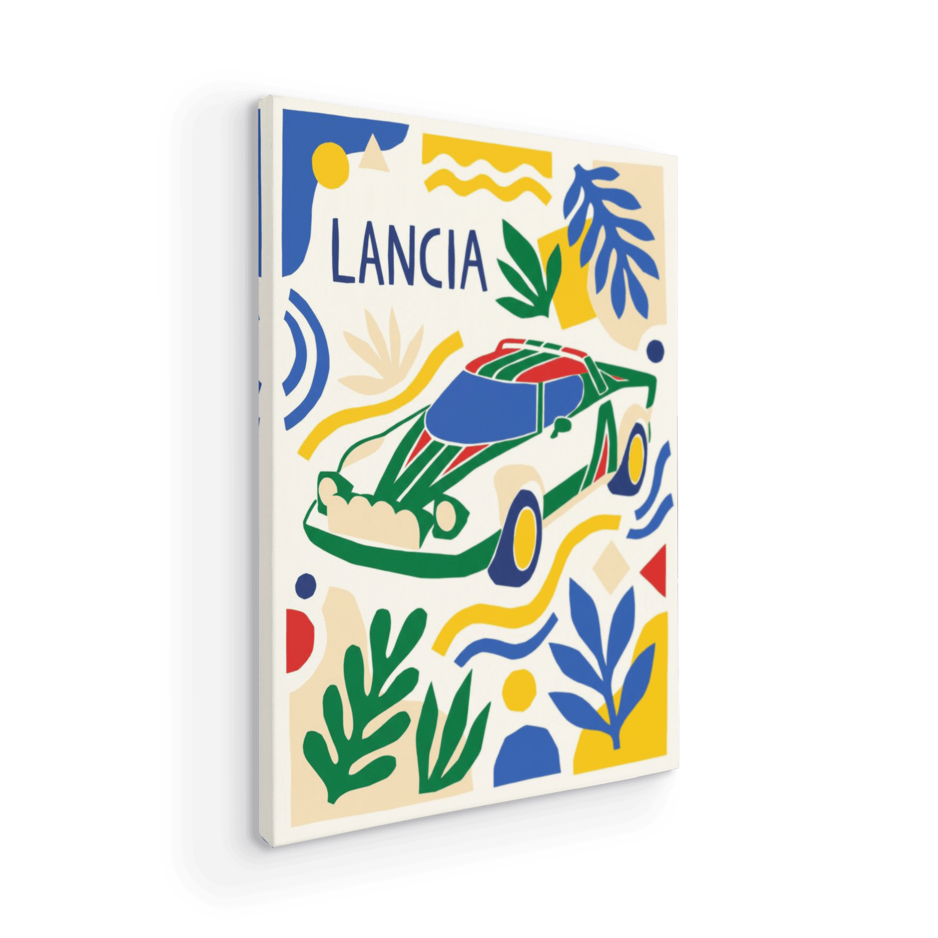 Lancia Stratos Alitalia Matisse Style Cutout