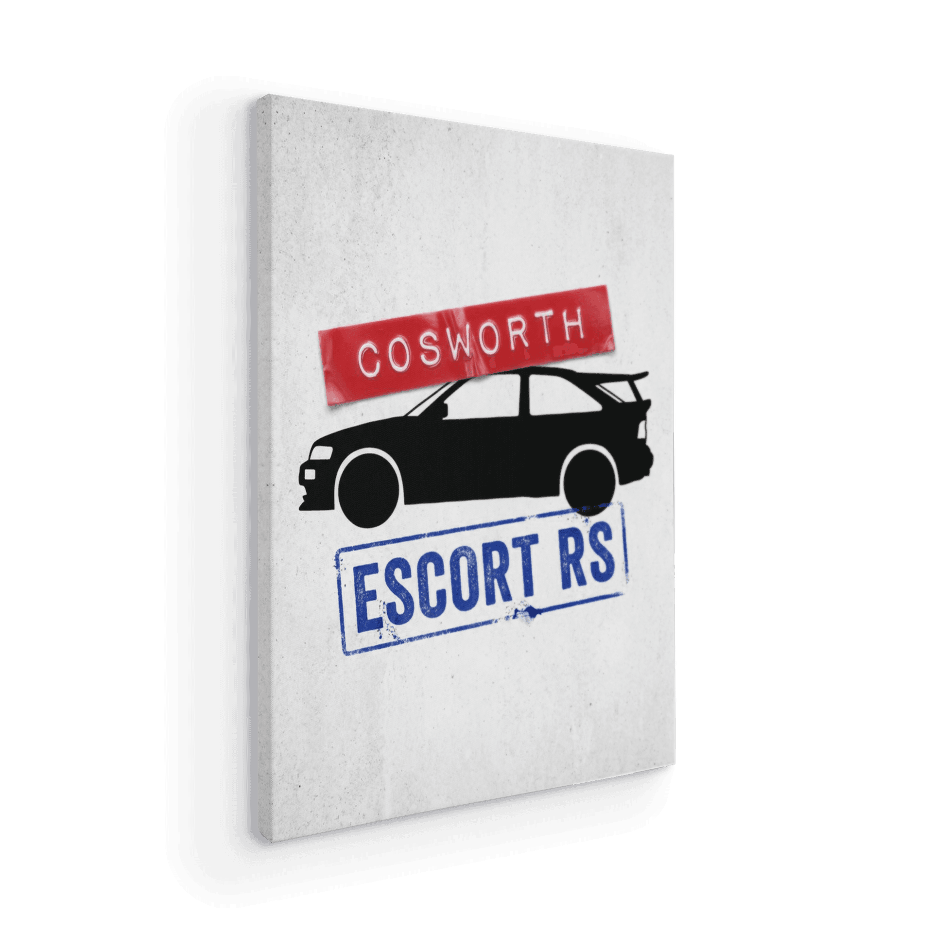 Minimalist Cosworth RS Graphic