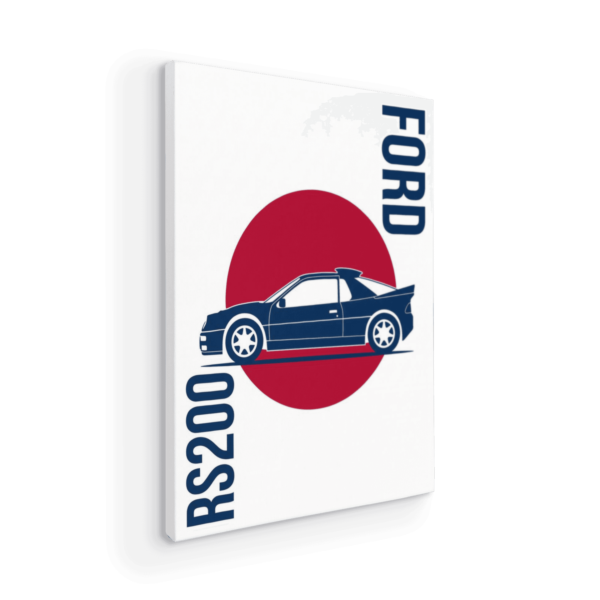 Minimalist Ford RS200 Rally Sun Poster