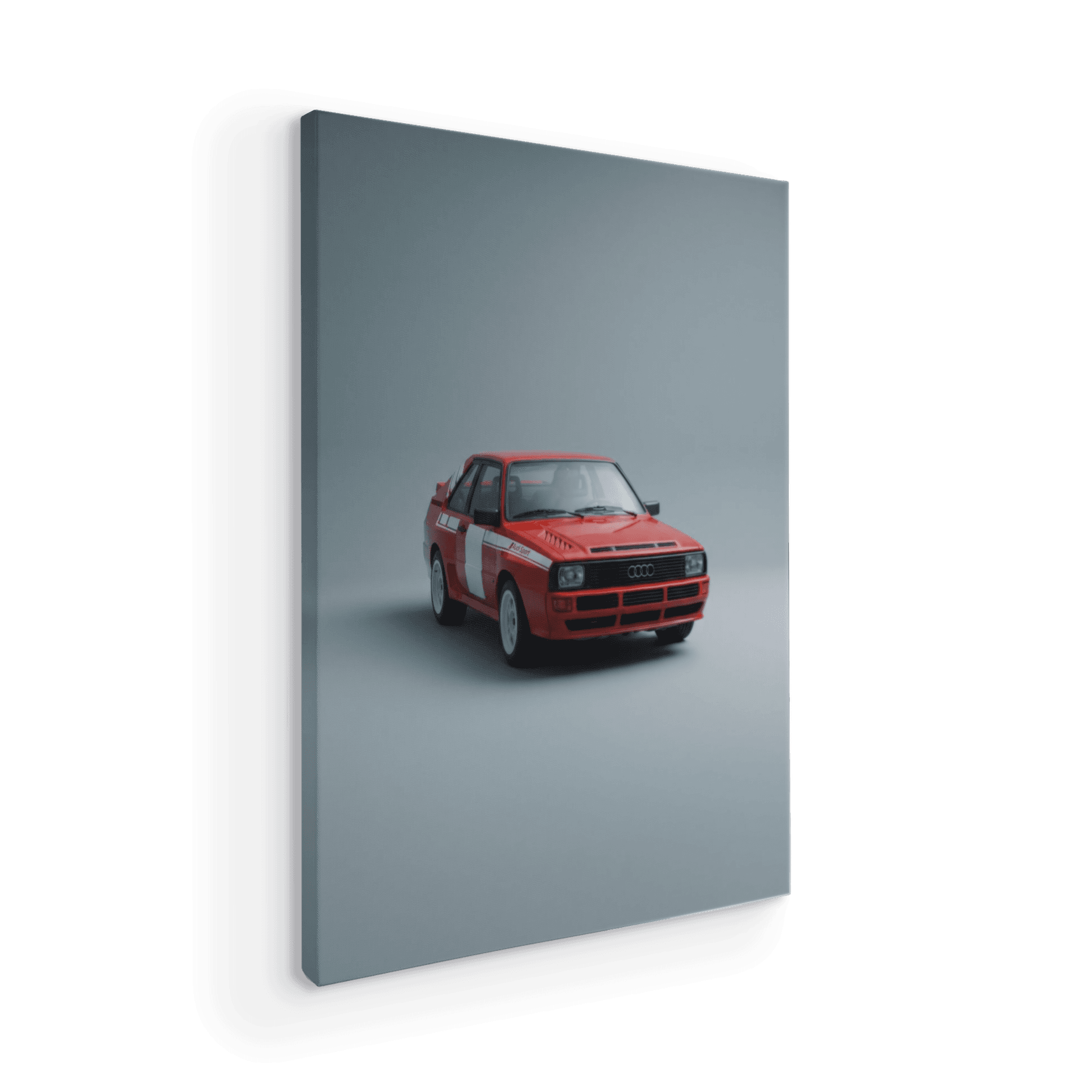 Audi Sport Quattro Minimalist Studio Portrait