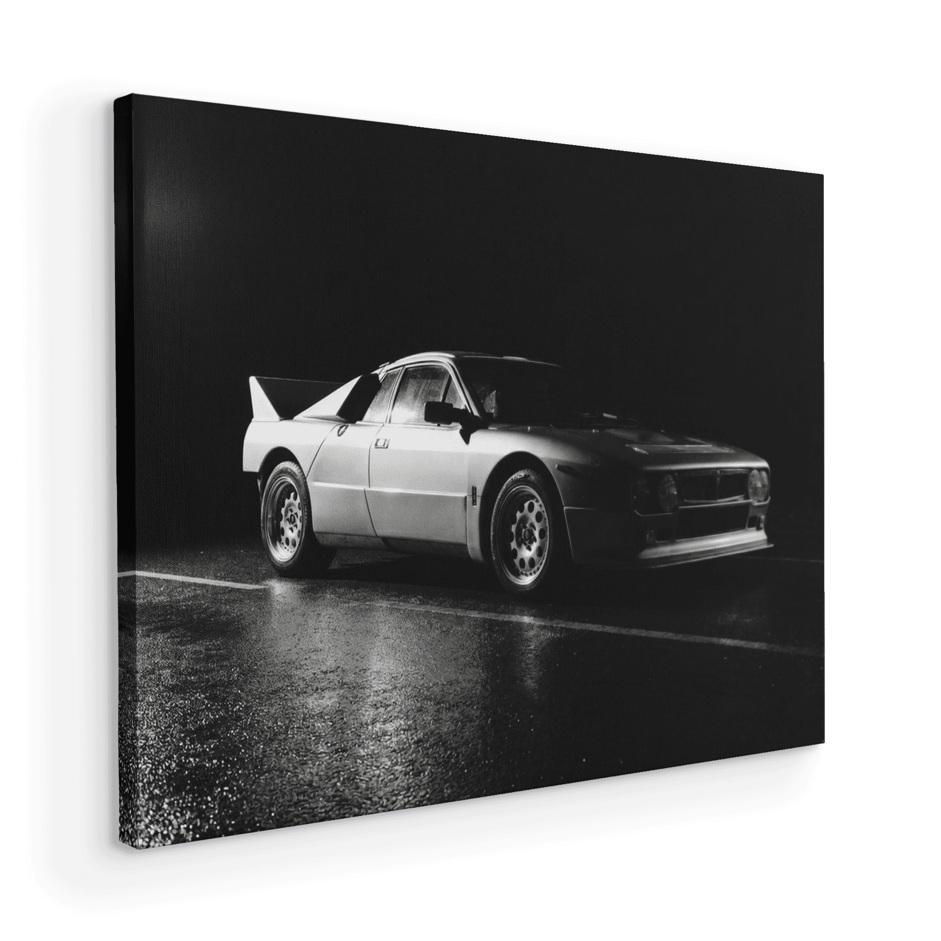 Lancia 037 Stradale Noir Night Portrait