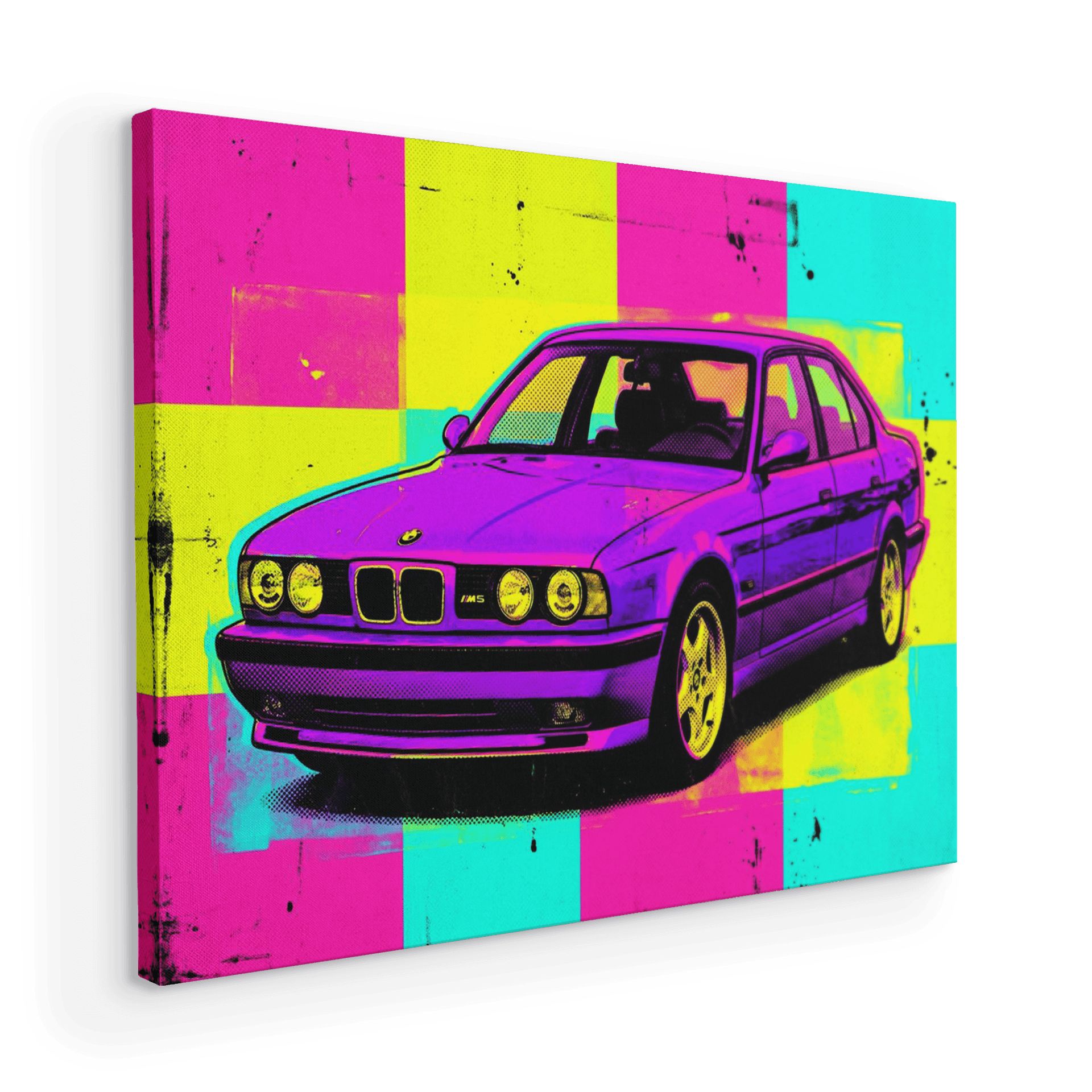 BMW M5 E34 Pop Art Grid
