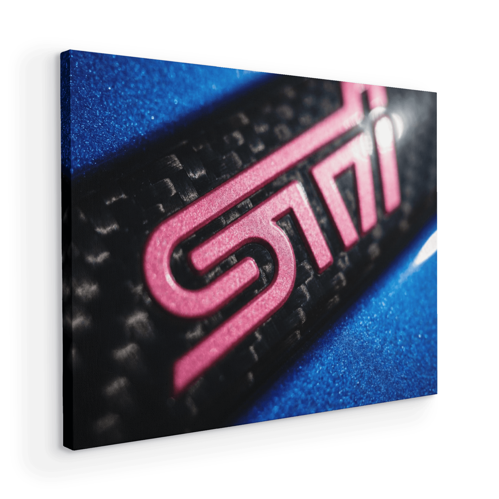 Subaru STi Carbon Fiber Emblem Macro