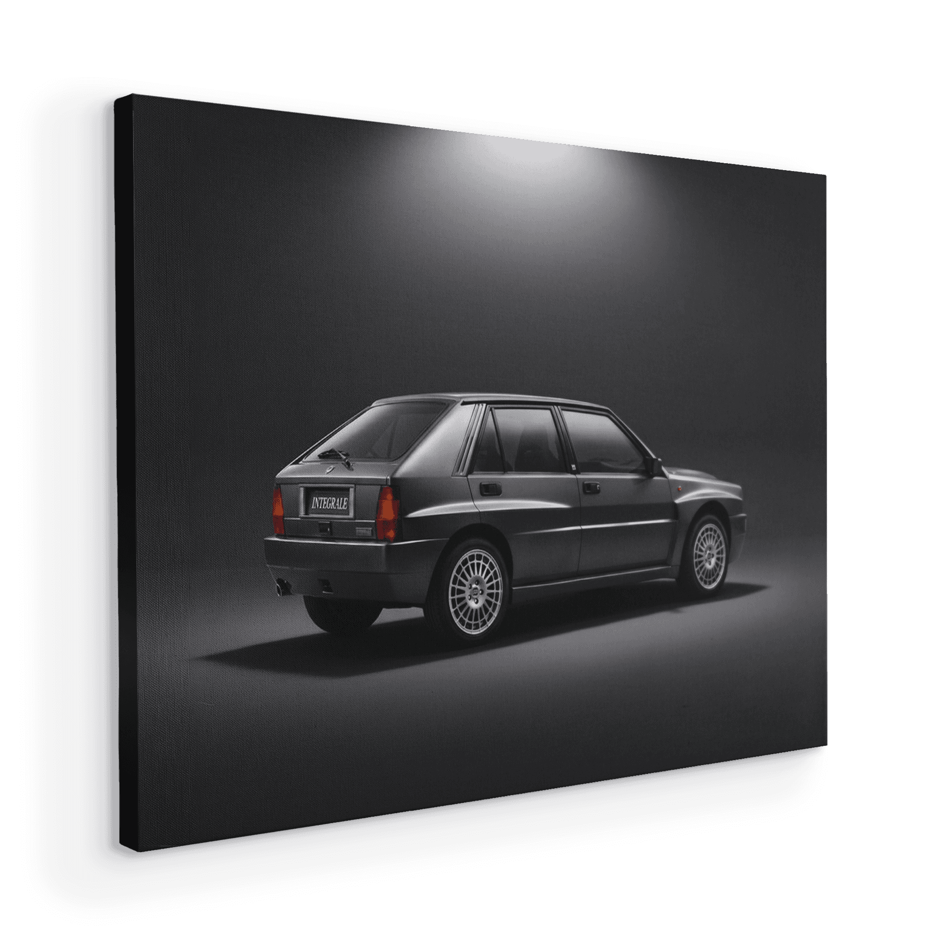 Lancia Delta Integrale Gunmetal Grey Studio Portrait