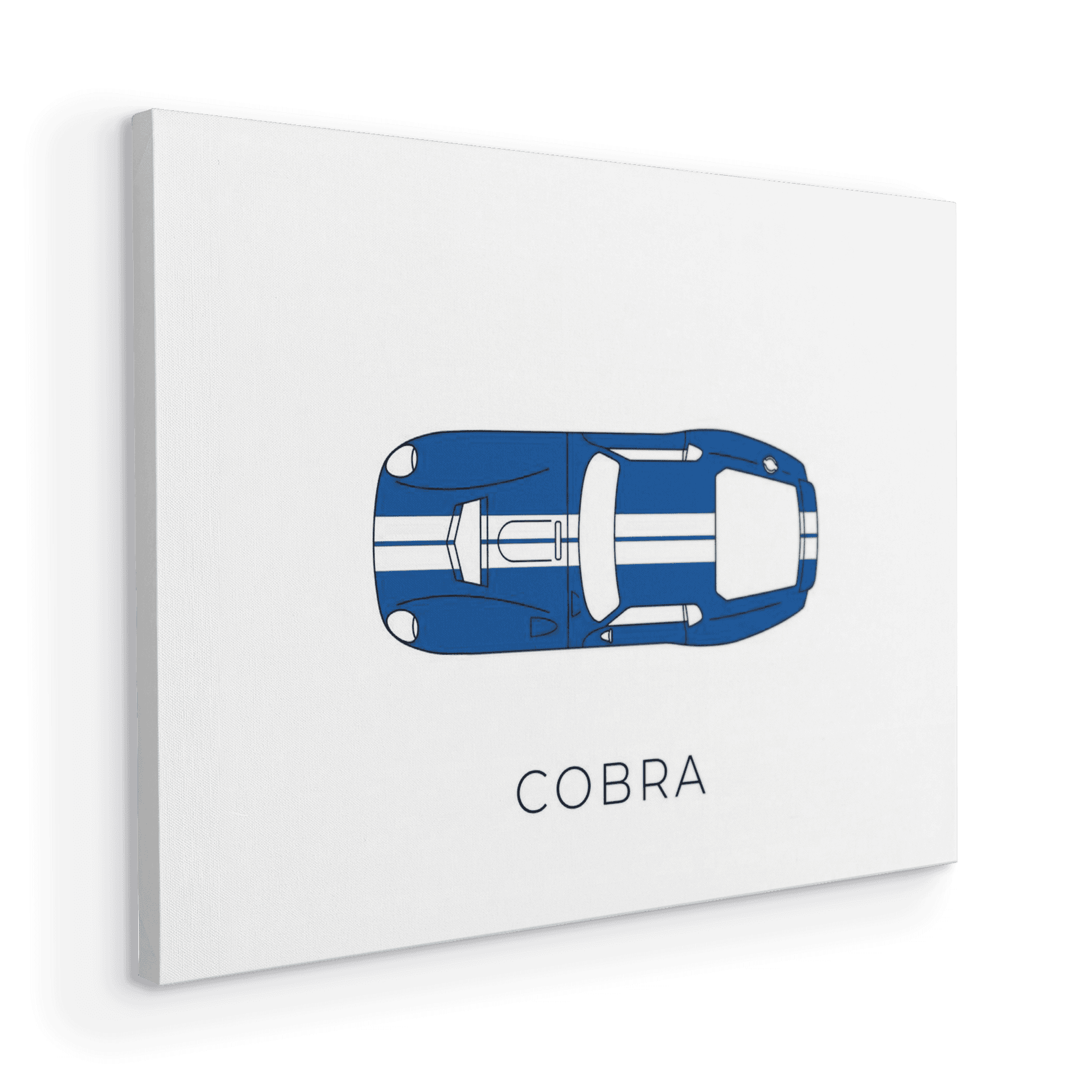 Shelby Cobra Daytona Coupe Minimalist Line Art