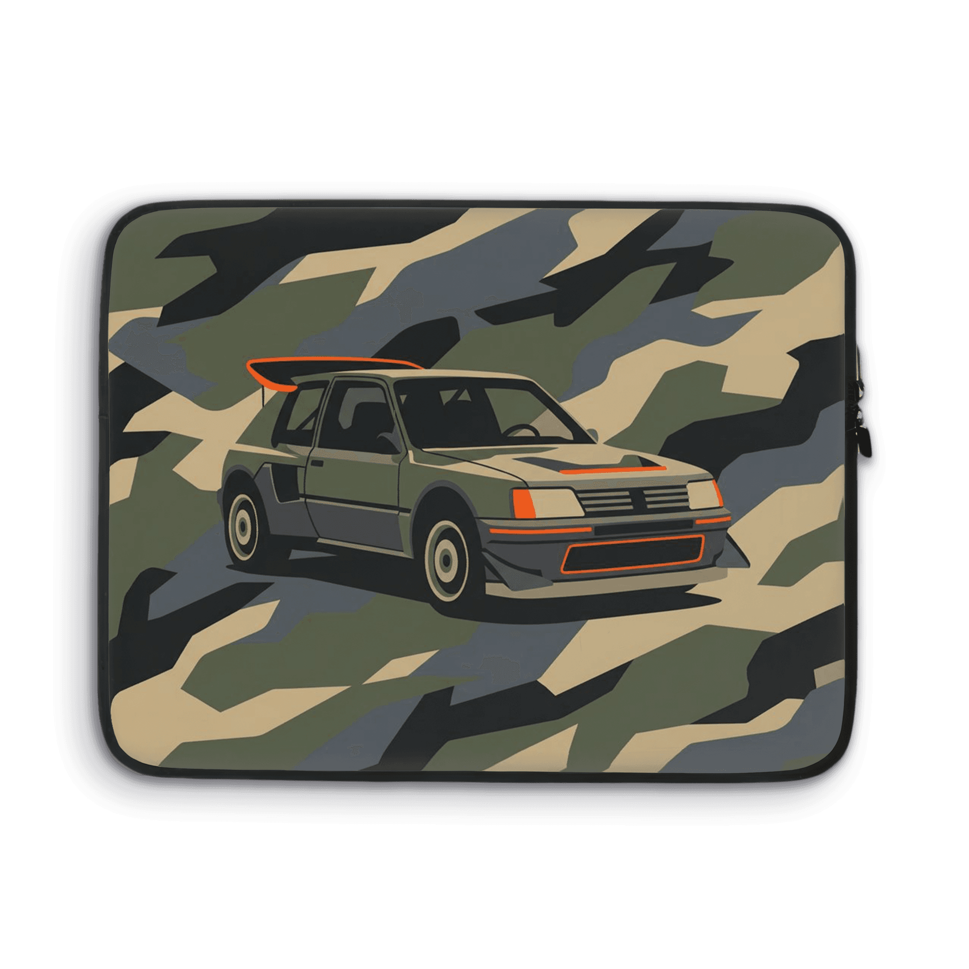Peugeot 205 T16 Camouflage Flat Art