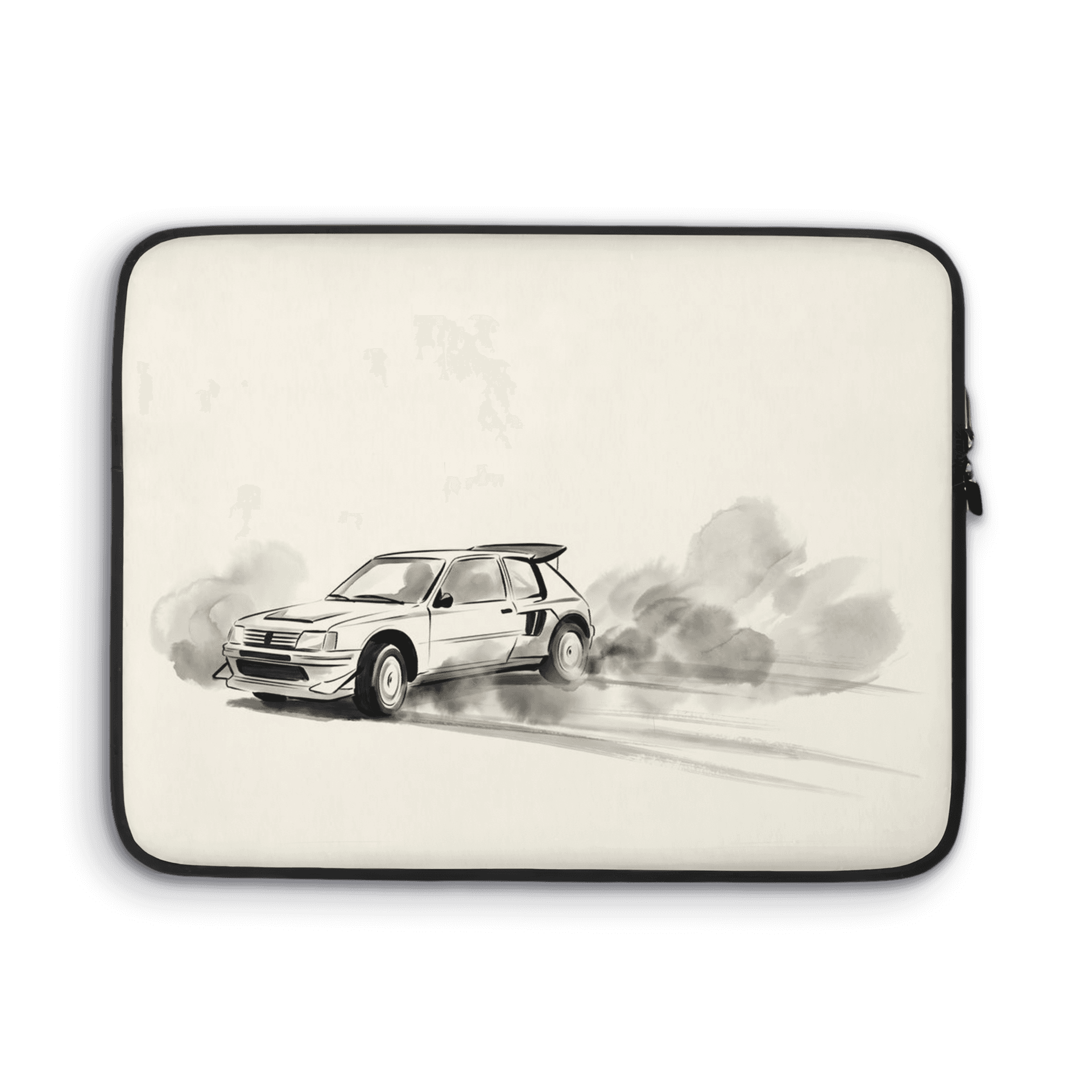Peugeot 205 T16 Sumi-e Ink Wash