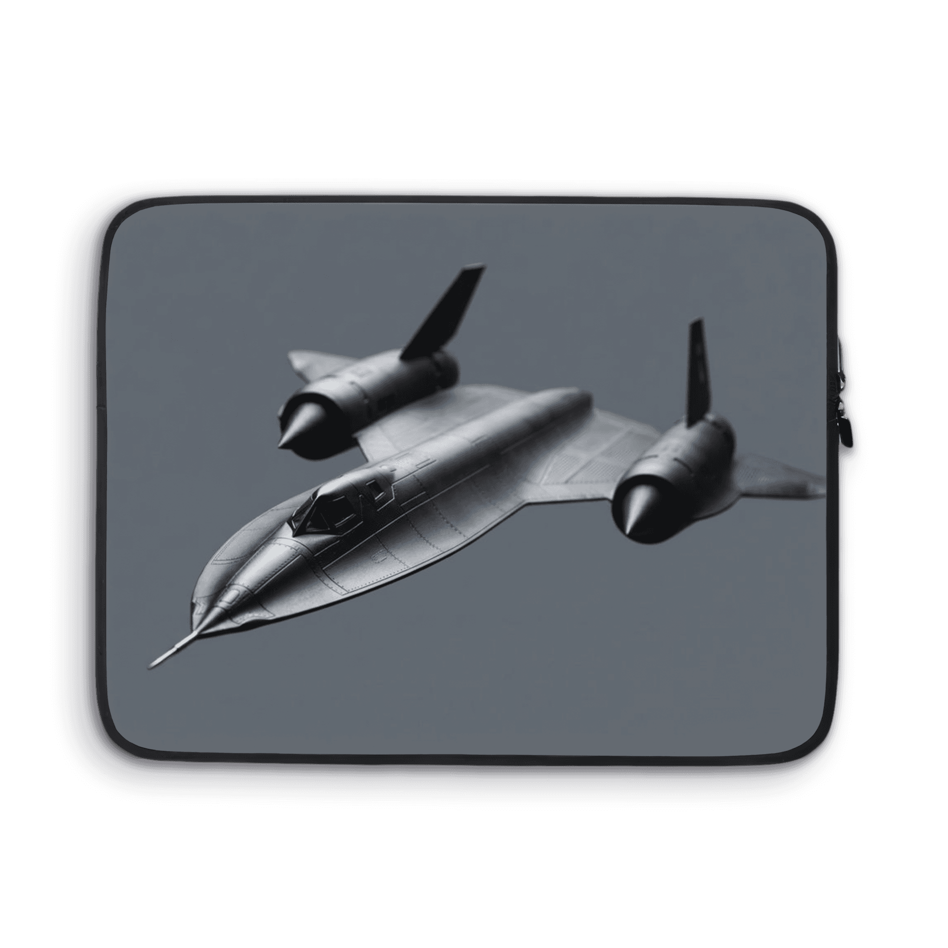 Sleek Titanium SR-71 Blackbird