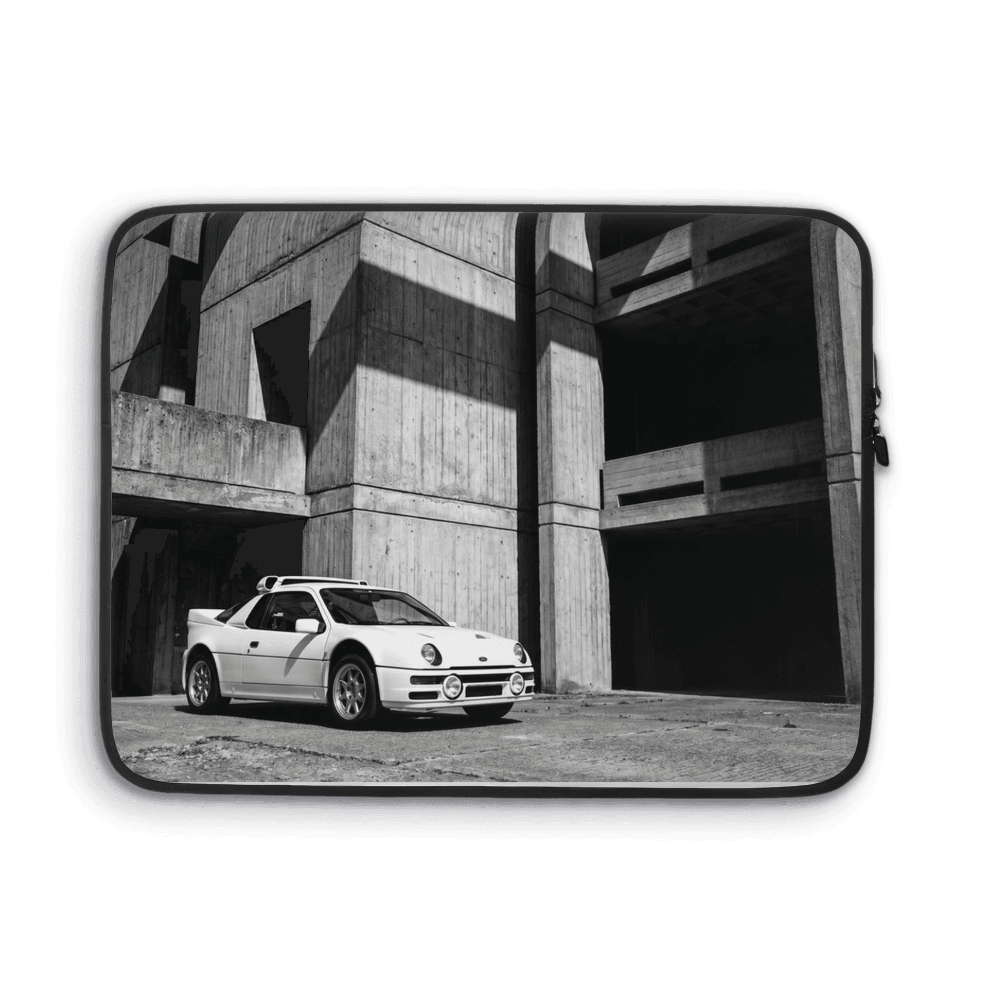 Stark Contrast: Ford RS200 and Brutalist Architecture