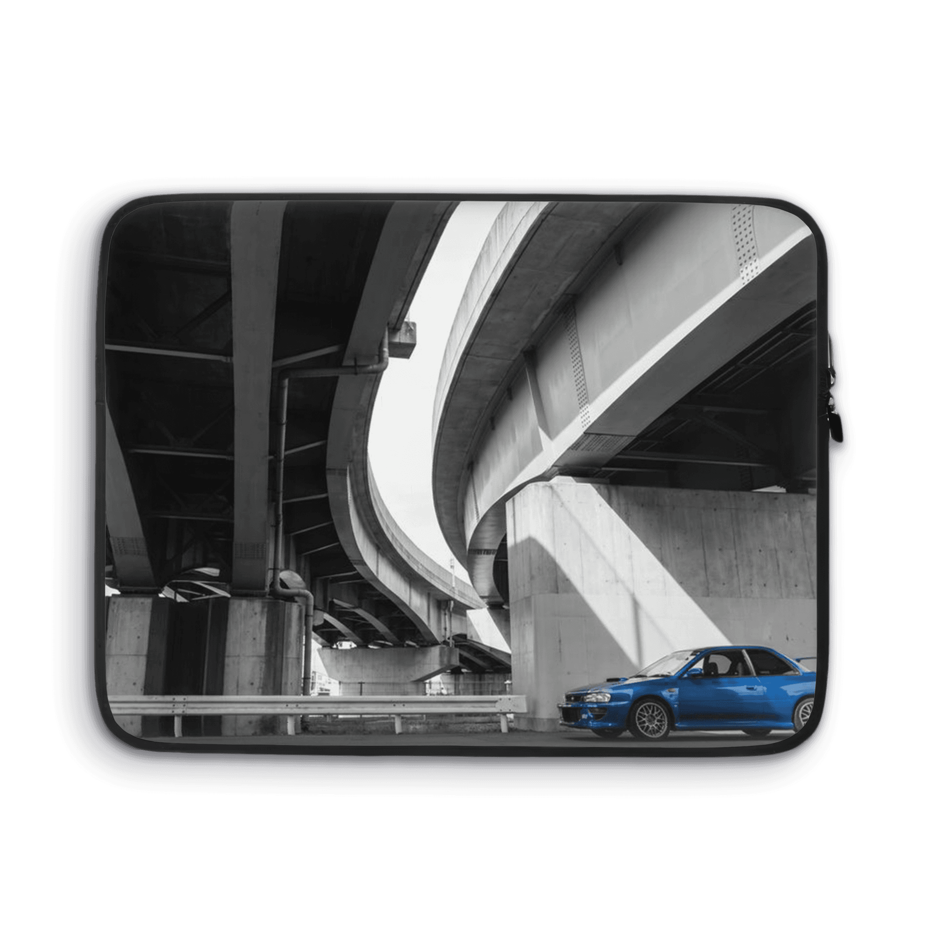 Concrete Curve - Selective Color Subaru Impreza 22B STi