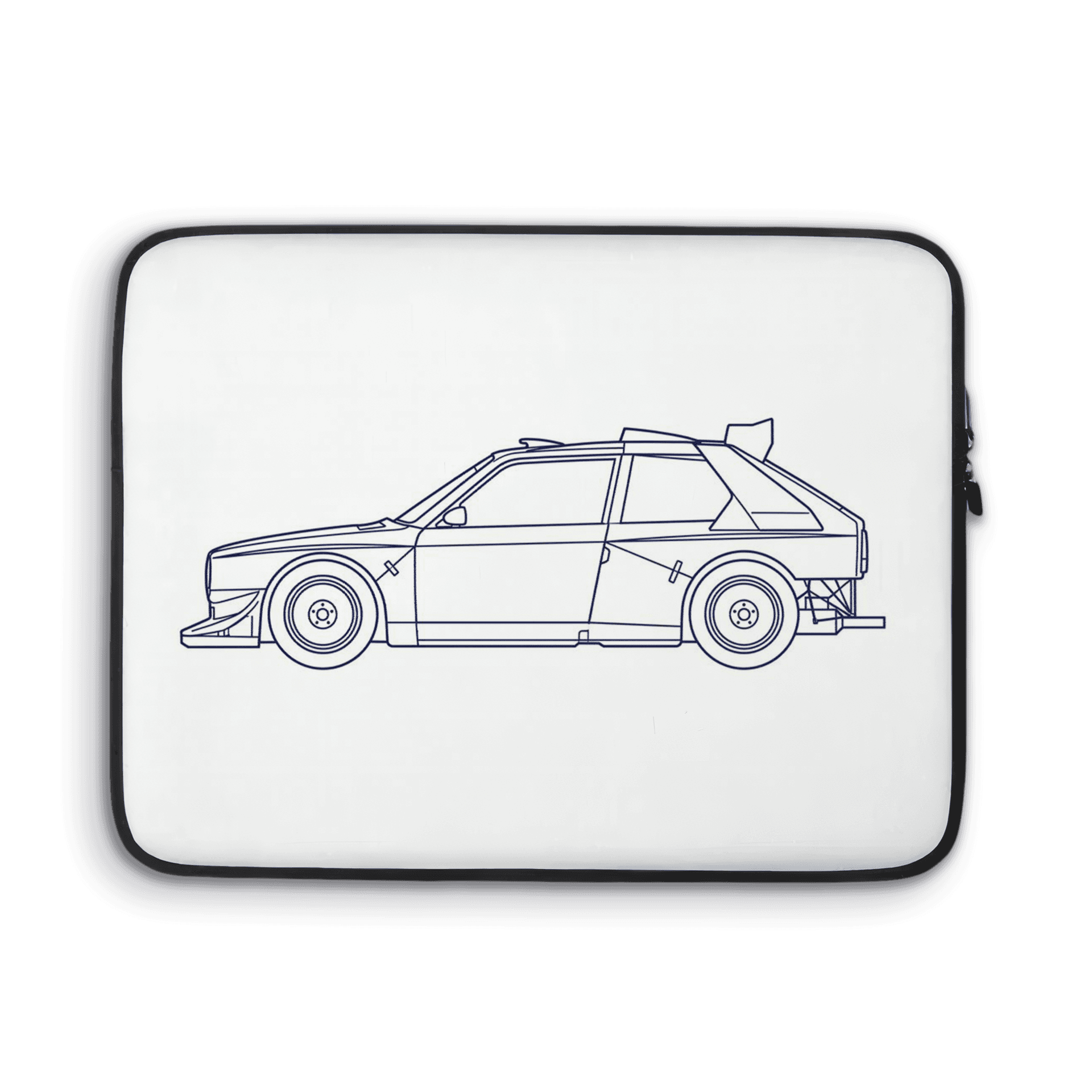 Peugeot 205 T16: Minimalist Line Art