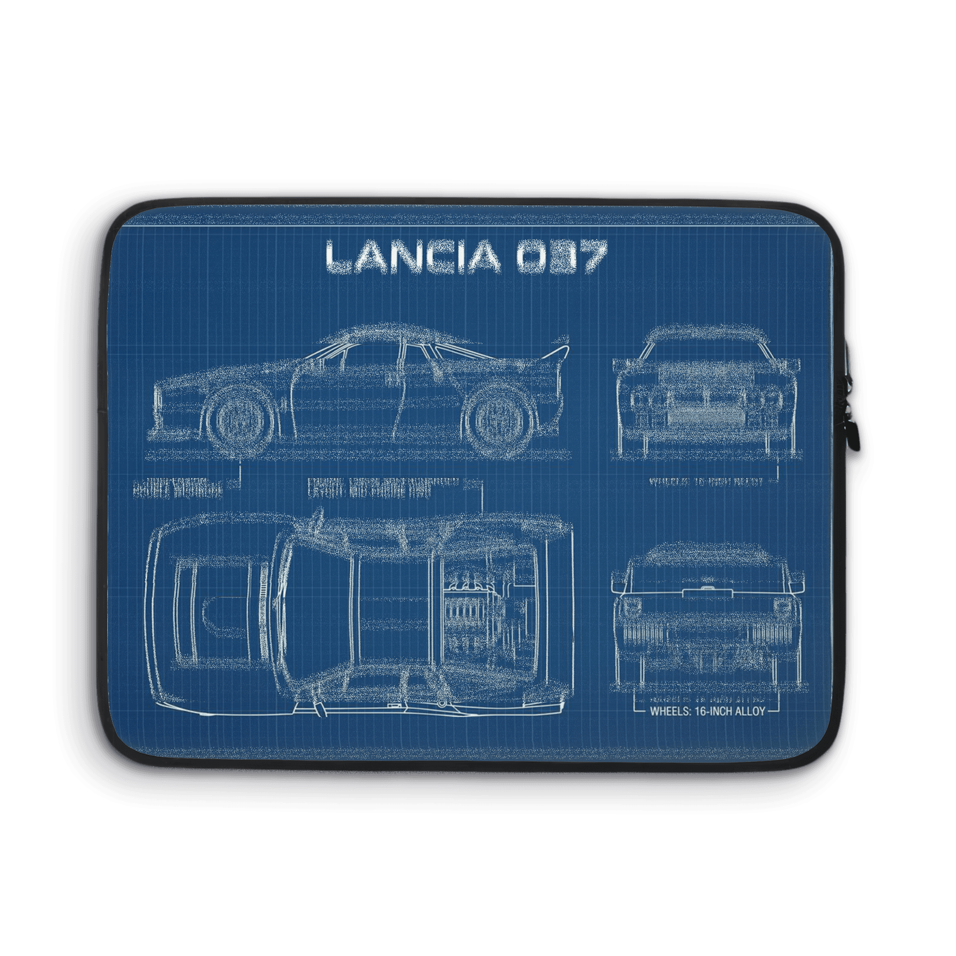 Lancia 037 Blueprint Schematic
