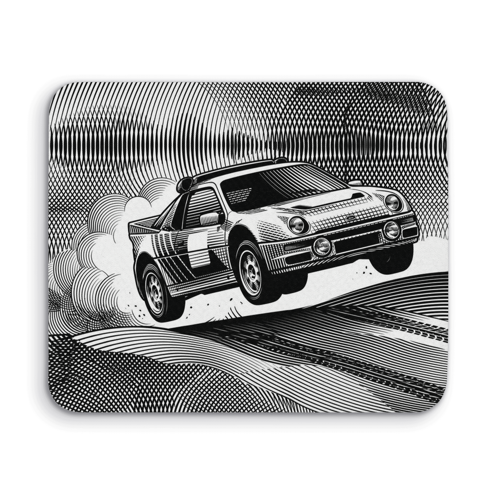 Ford RS200 Airborne Woodcut
