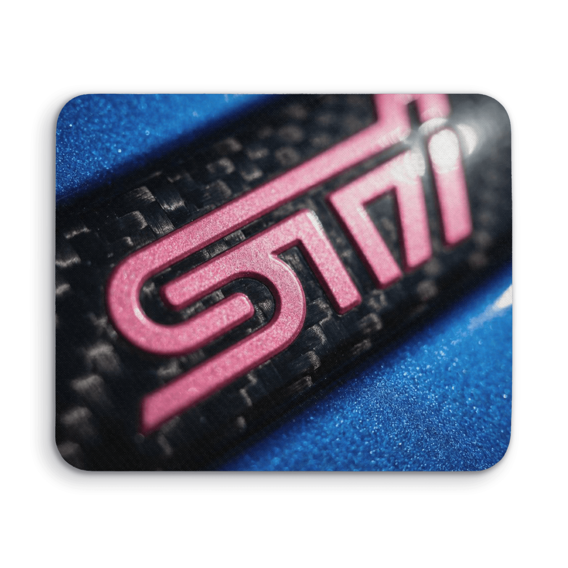 Subaru STi Carbon Fiber Emblem Macro