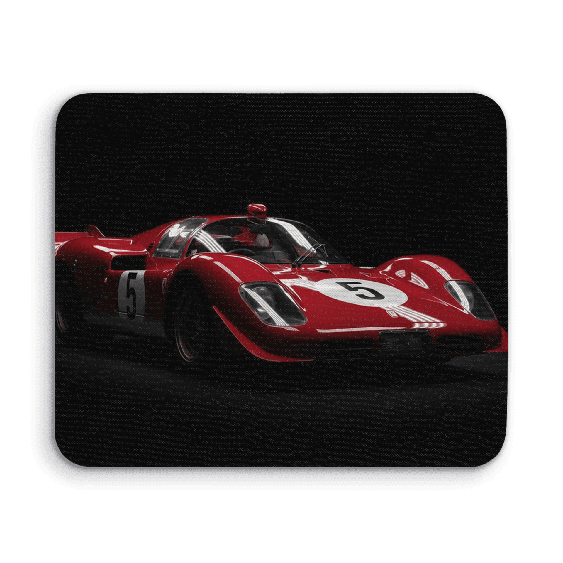 Ferrari 512S Rosso Corsa Dark Studio Shot