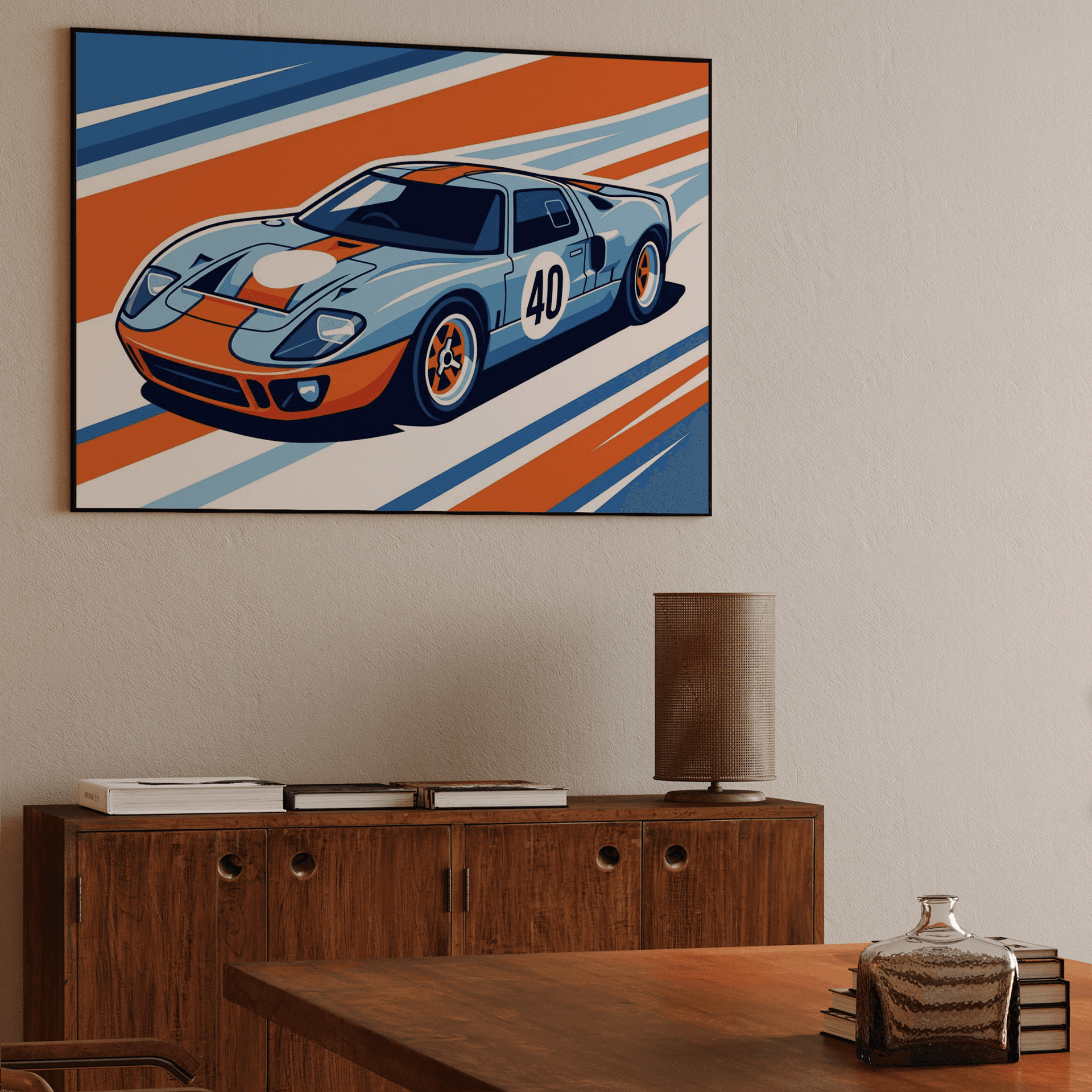 Ford GT40 Gulf Livery Speed Racer