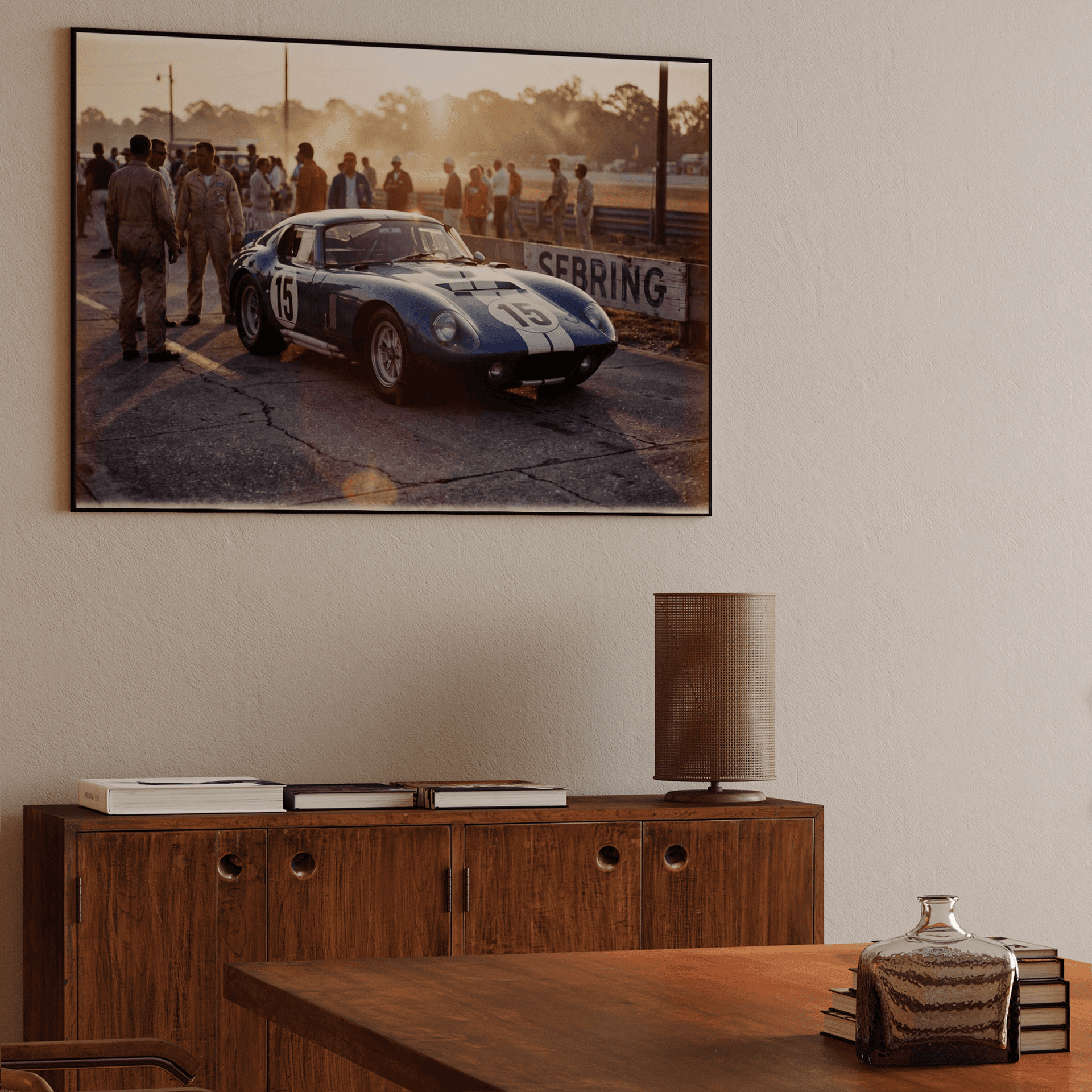 Shelby Cobra Daytona Coupe Sebring Golden Hour