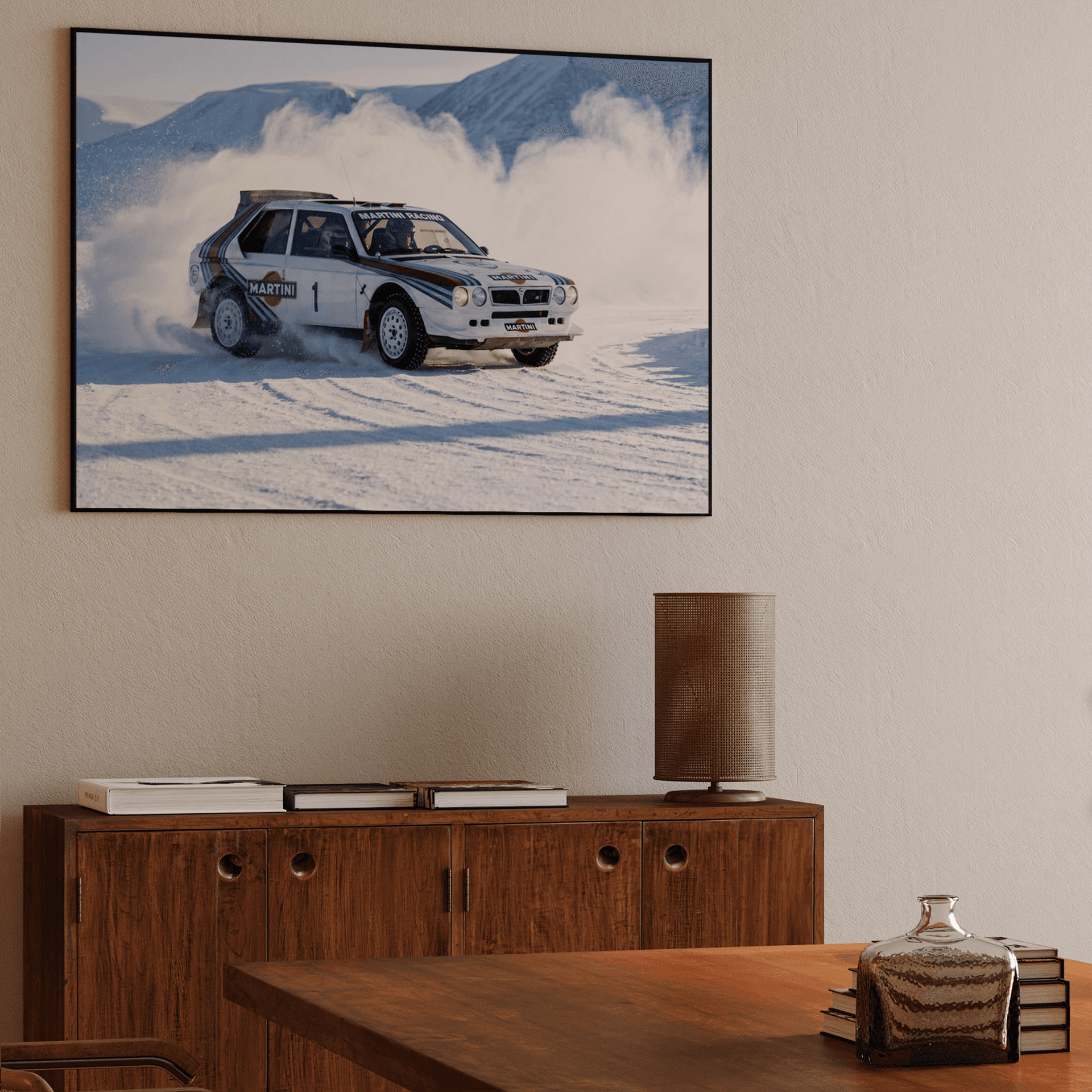 Martini Snow Drift - Lancia Delta S4 in the Alps