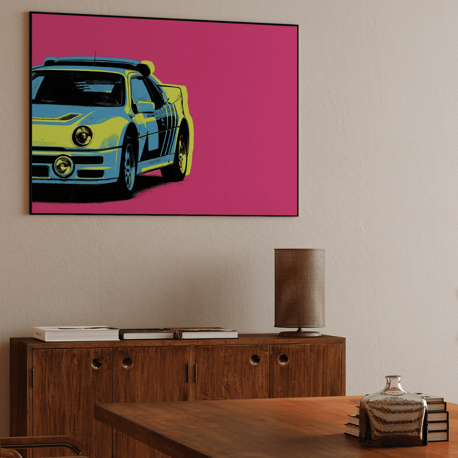 Ford RS200 Retro Pop Art