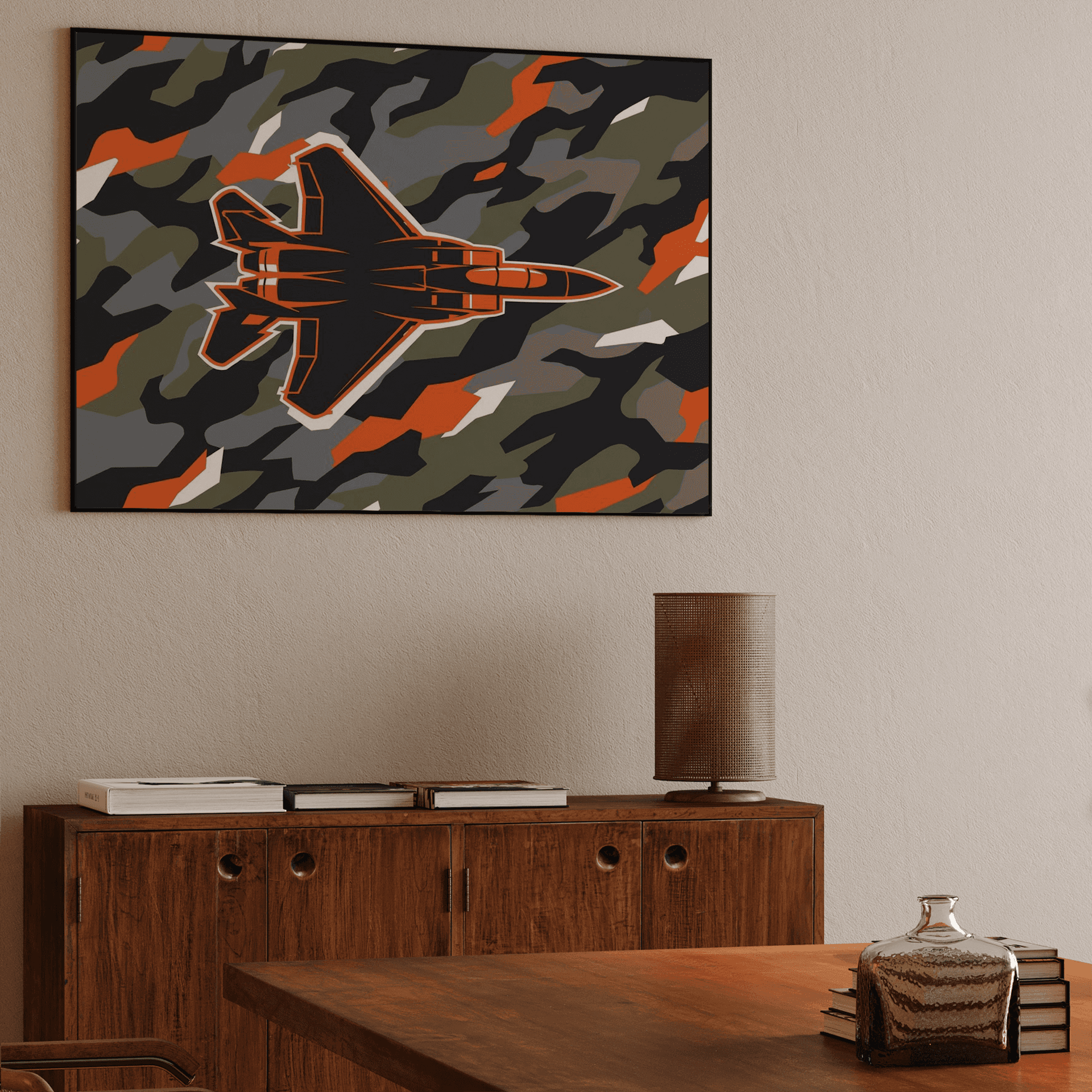 Tactical Camo F-15 Eagle