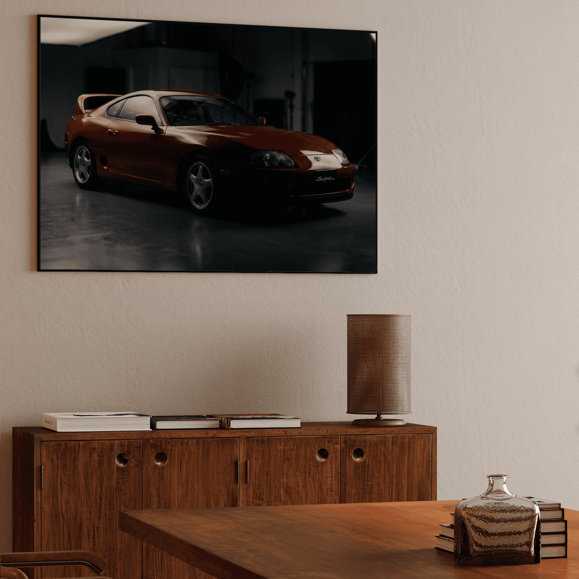 Toyota Supra MK4 Studio Portrait
