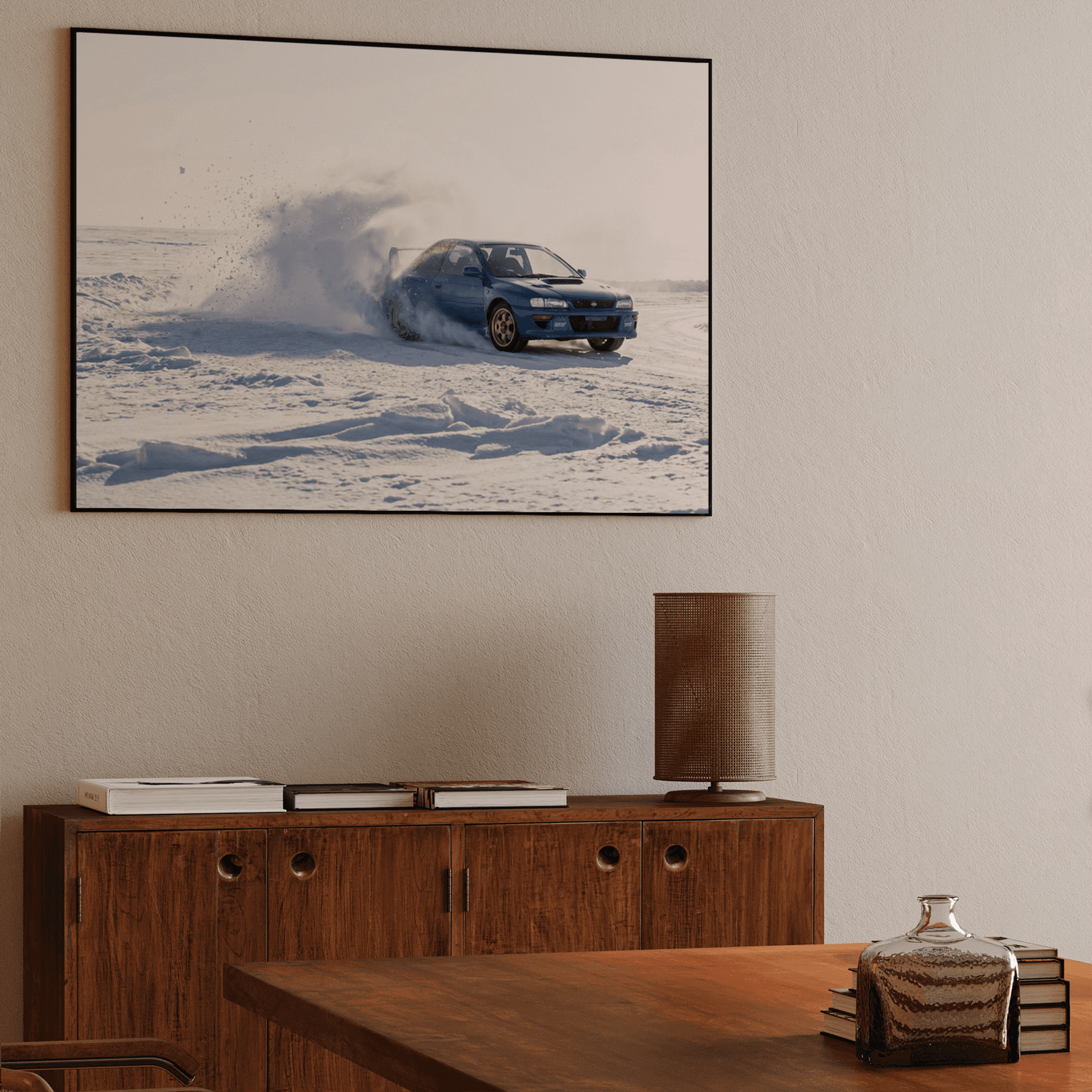 Ice Drift - Subaru Impreza 22B STi Winter Action