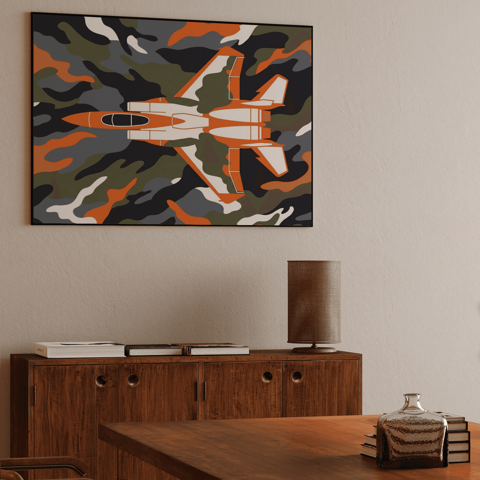 Tactical Camo F-15 Eagle