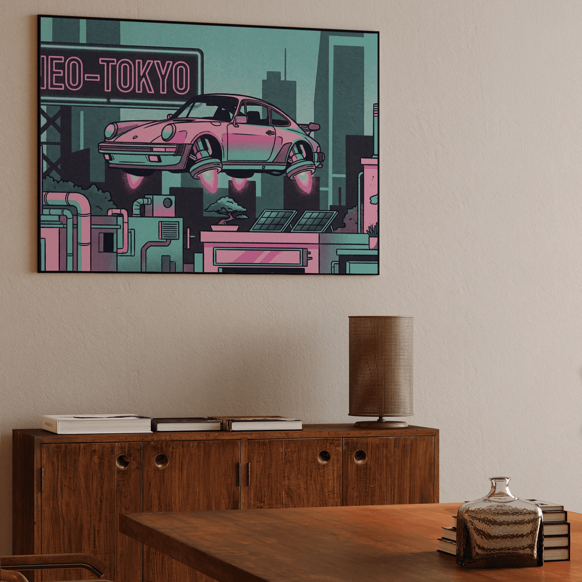 Neo-Tokyo Hovercraft: Classic Porsche 911