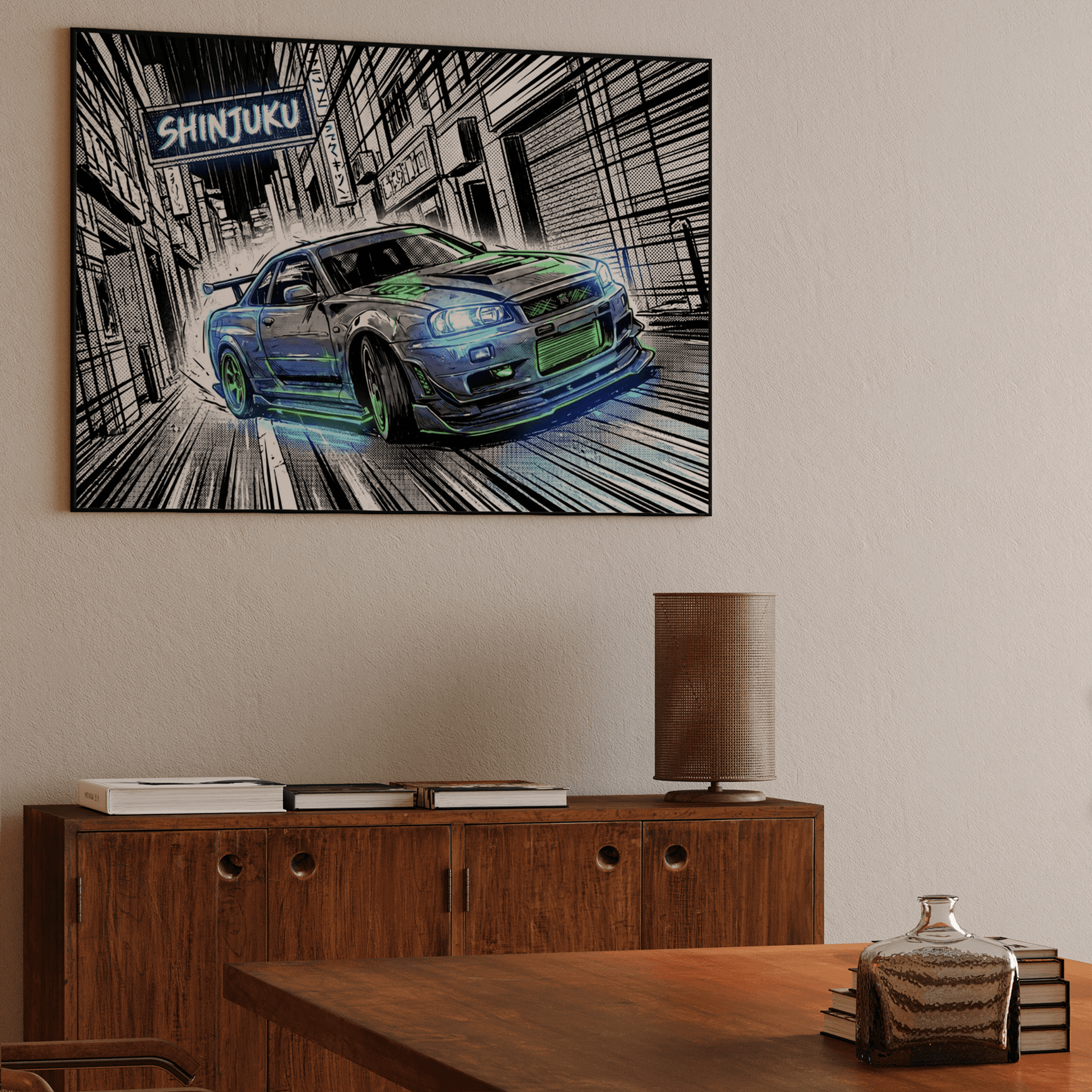 Shinjuku Drift: Nissan Skyline GT-R R34