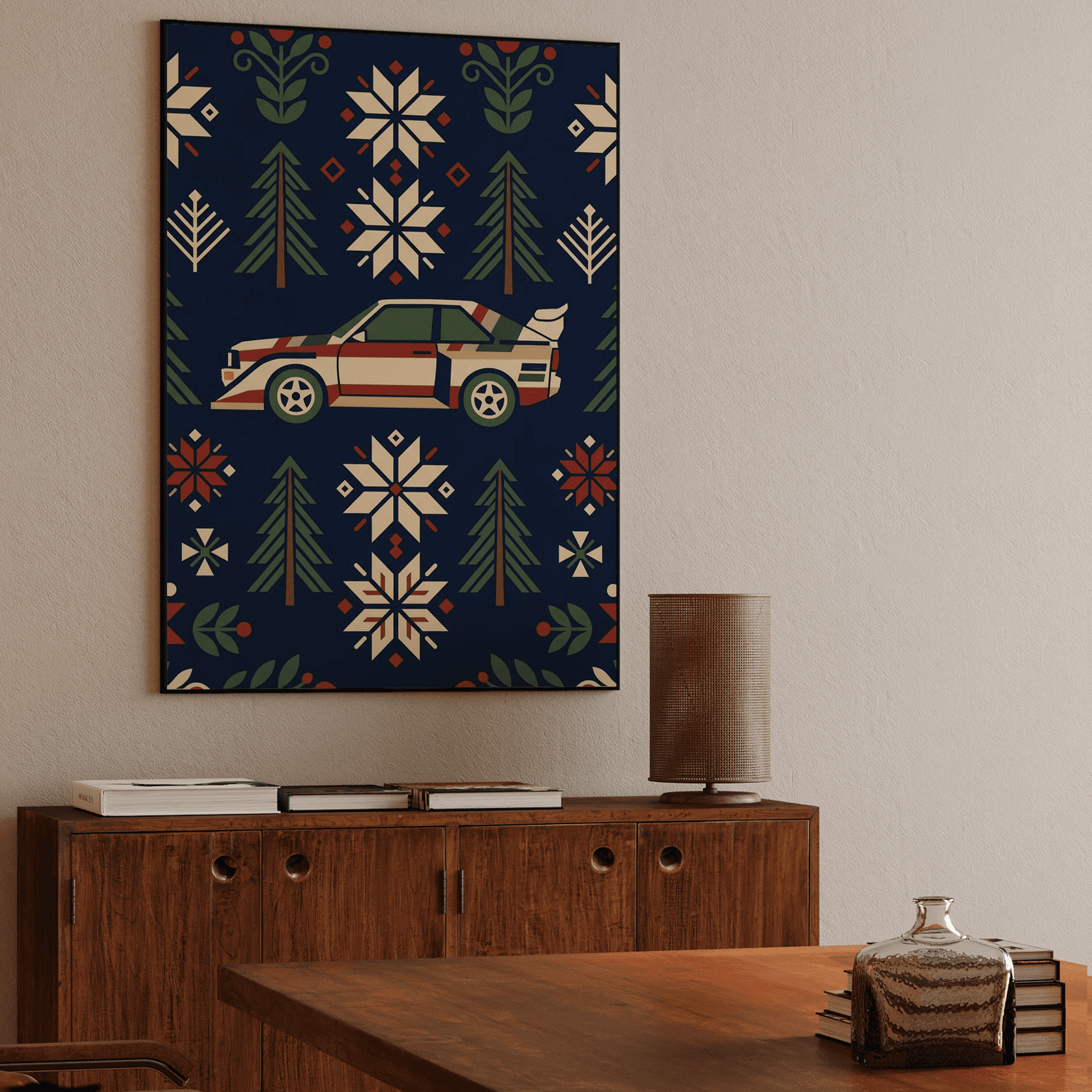 Quattro S1 Festive Holiday Pattern