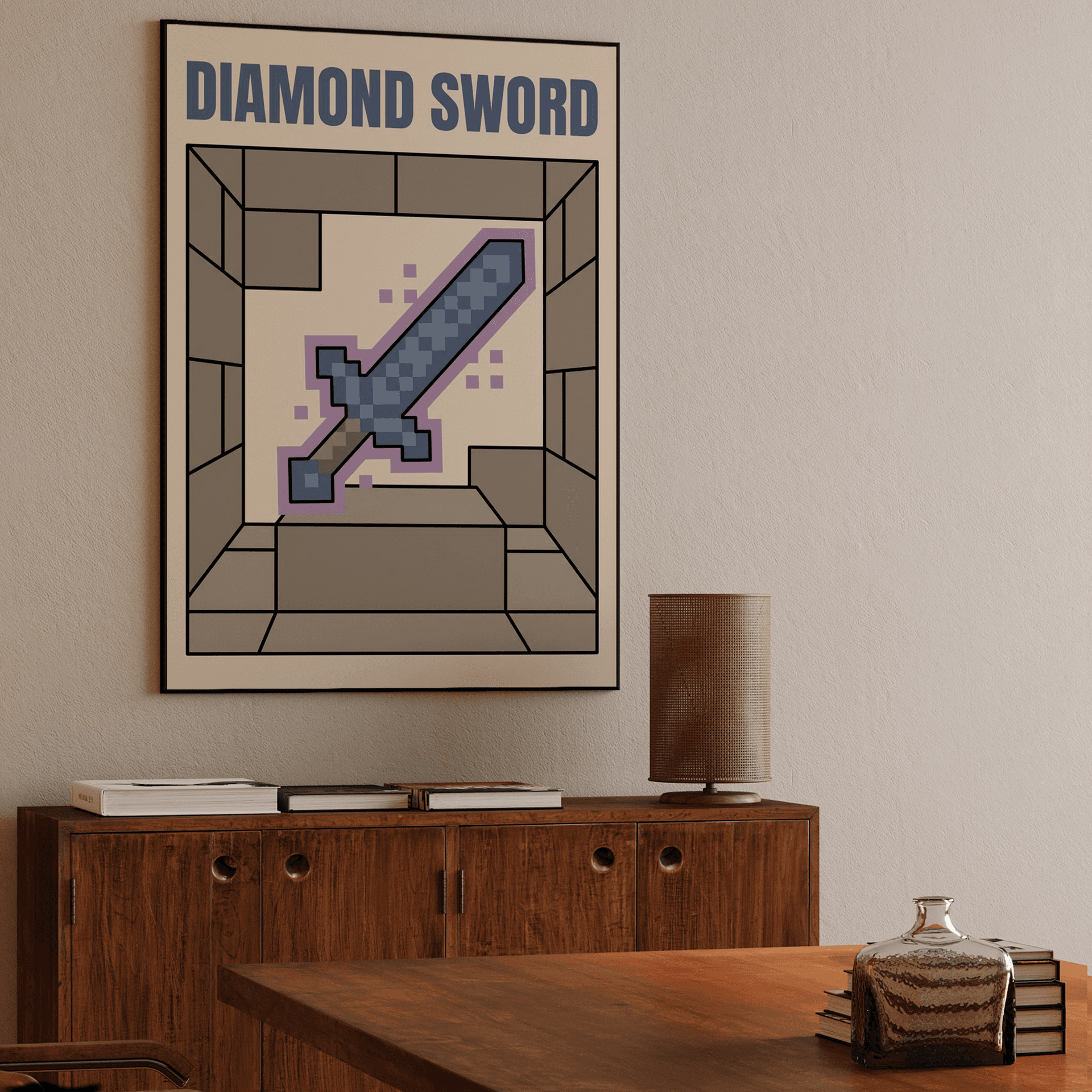 Enchanted Diamond Sword