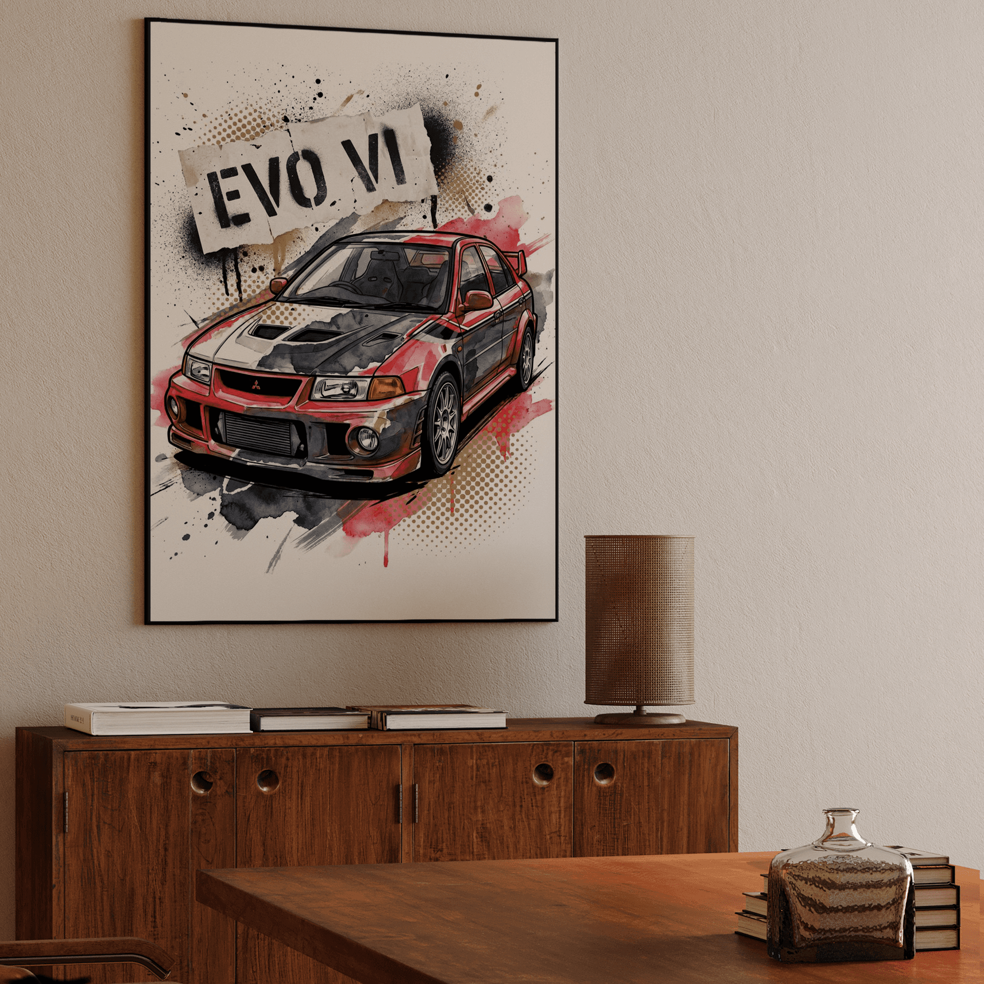 Lancer Evolution VI Splash Art